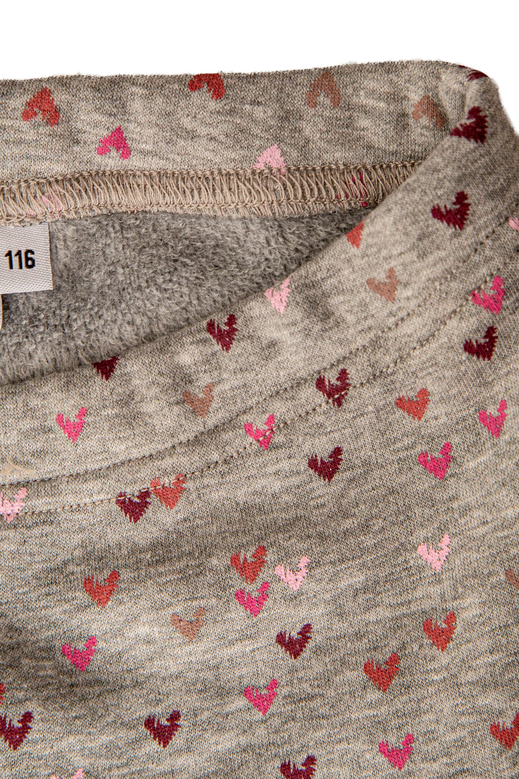 happy girls Strickleggings, im süssen Herzchen-Allover
