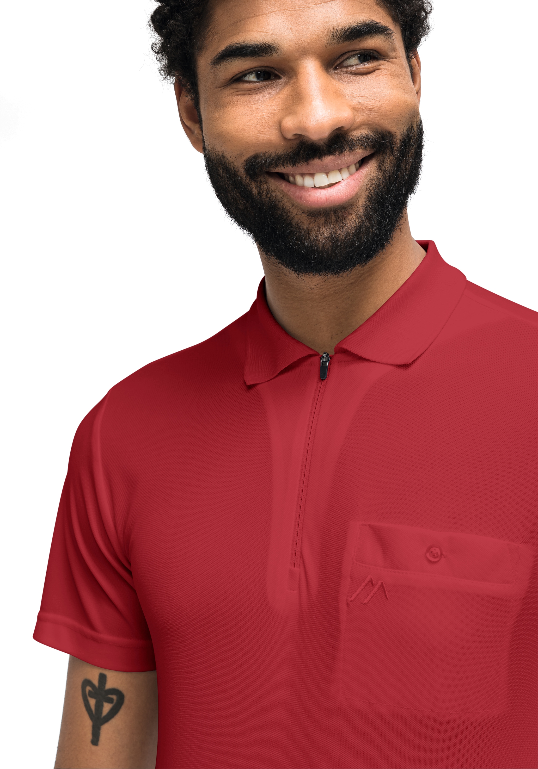 Maier Sports Funktionsshirt »Arwin 2.0«, Eignet sich ideal für Wanderungen und Freizeitaktivitäten