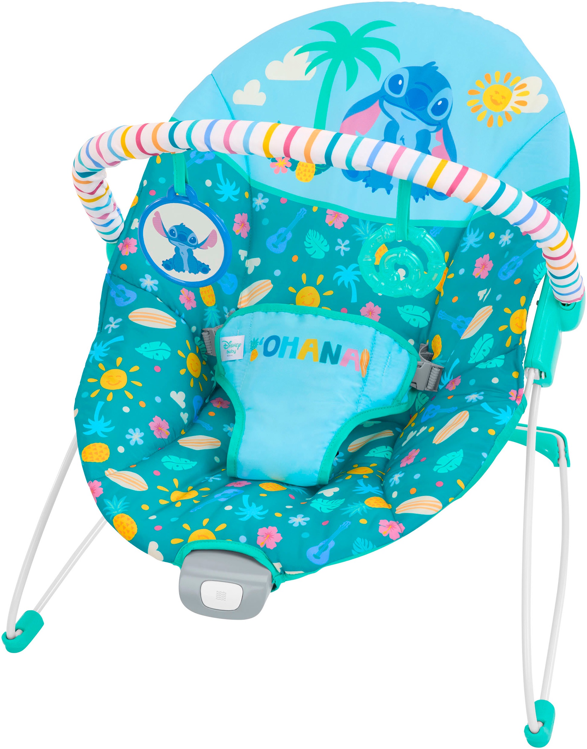 Bright Starts Babywippe »Stitch Ohana Paradise Vibrating Bouncer«