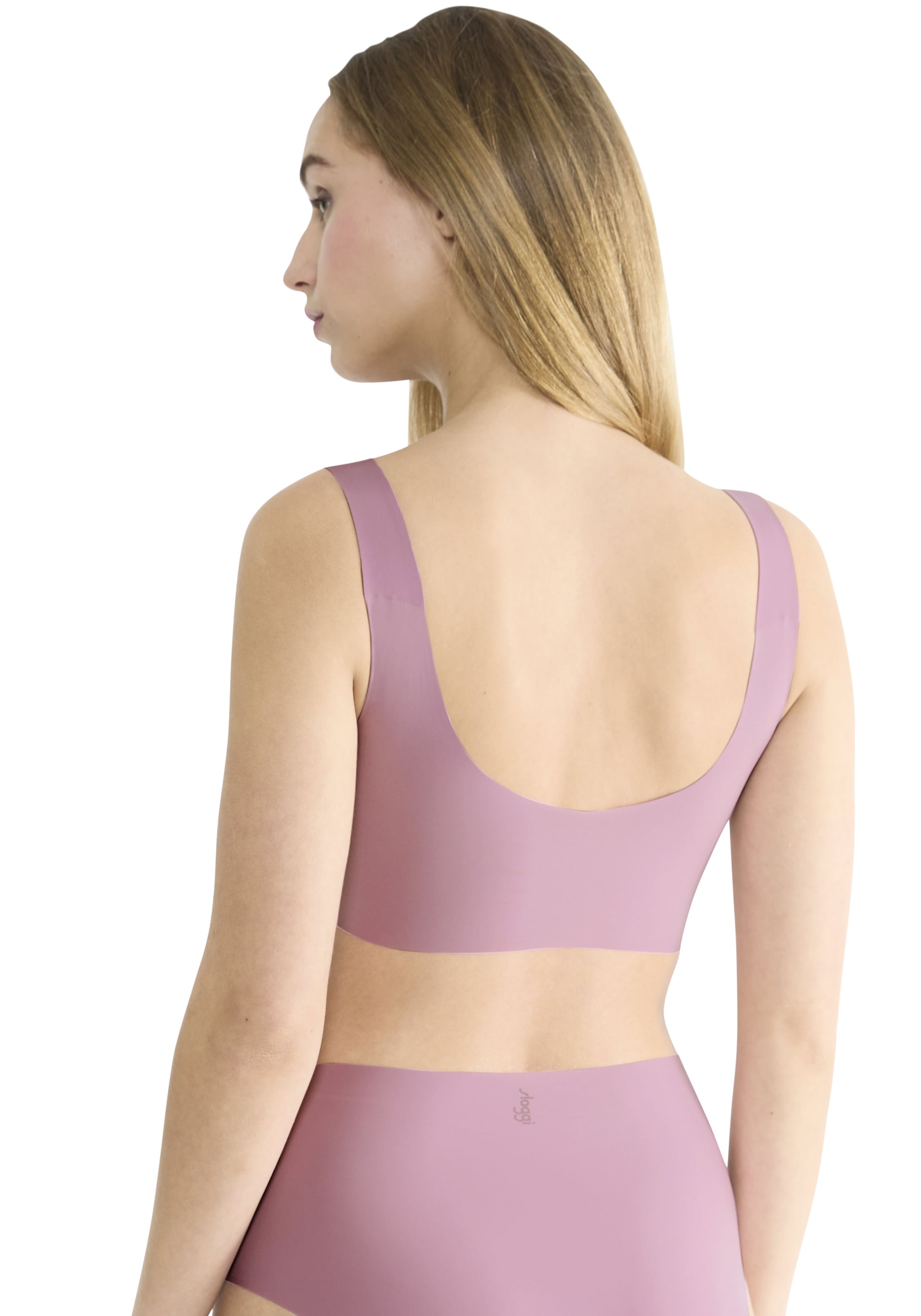 sloggi Bustier »Zero Feel 2.0«, nahtlos und unsichtbar, herausnehmbare Pads, dehnbar, Microfaser