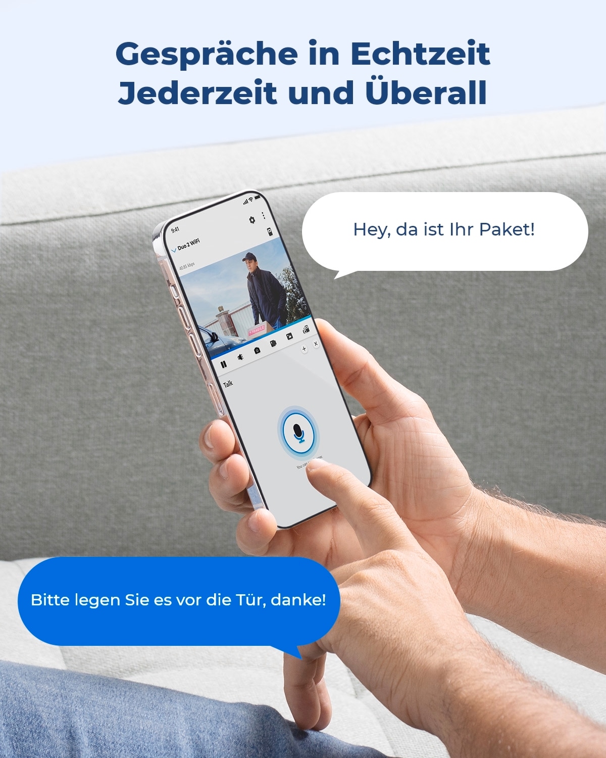 Reolink Überwachungskamera »Duo Series W730 WiFi-Outdoor V2«, Aussenbereich