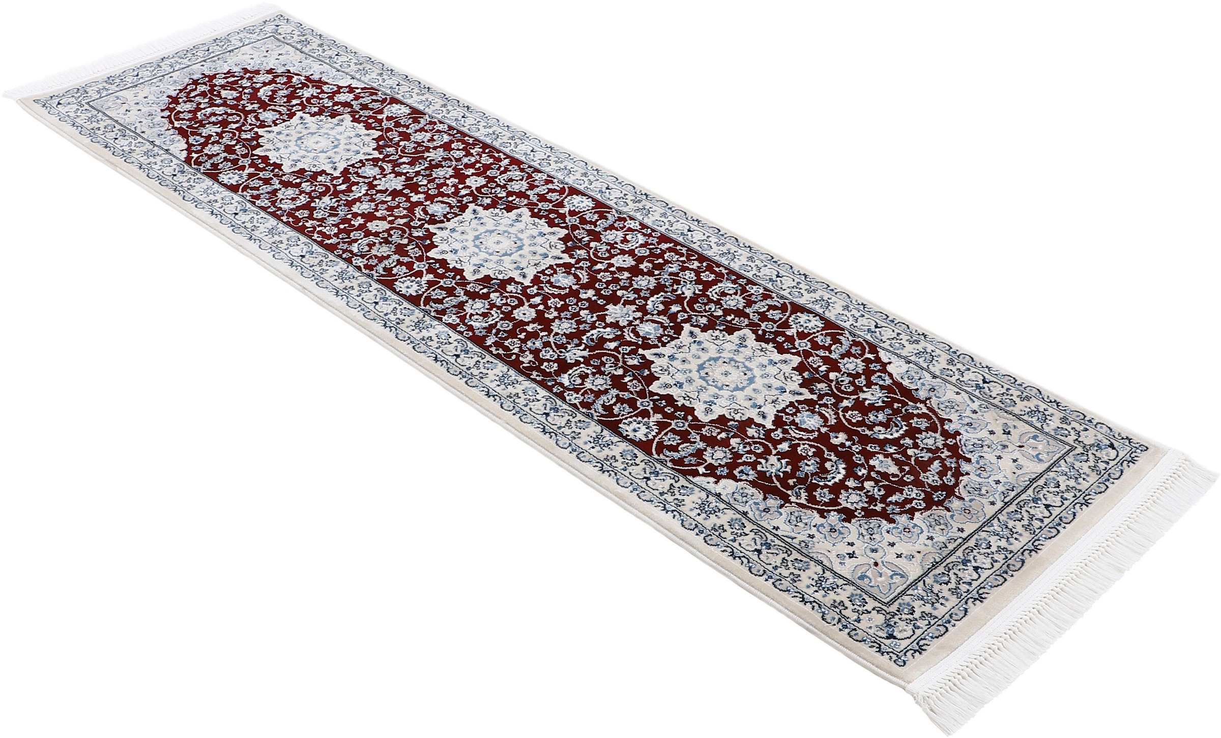 carpetfine Läufer »Nain Diane«, rechteckig, 8 mm Höhe, Kurzflorteppich, Orient Look