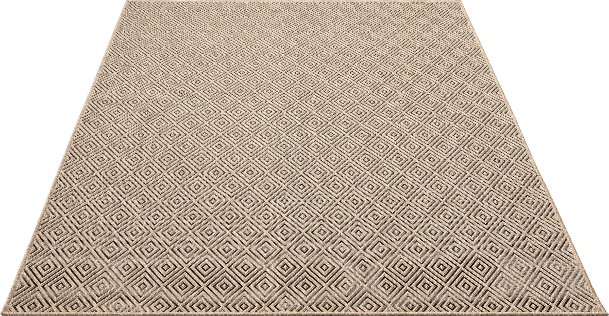 merinos Teppich »Kenzy«, rechteckig, 10 mm Höhe, robuster In- und Outdoor Teppich im natürlichen Jute-Look, wetterfest