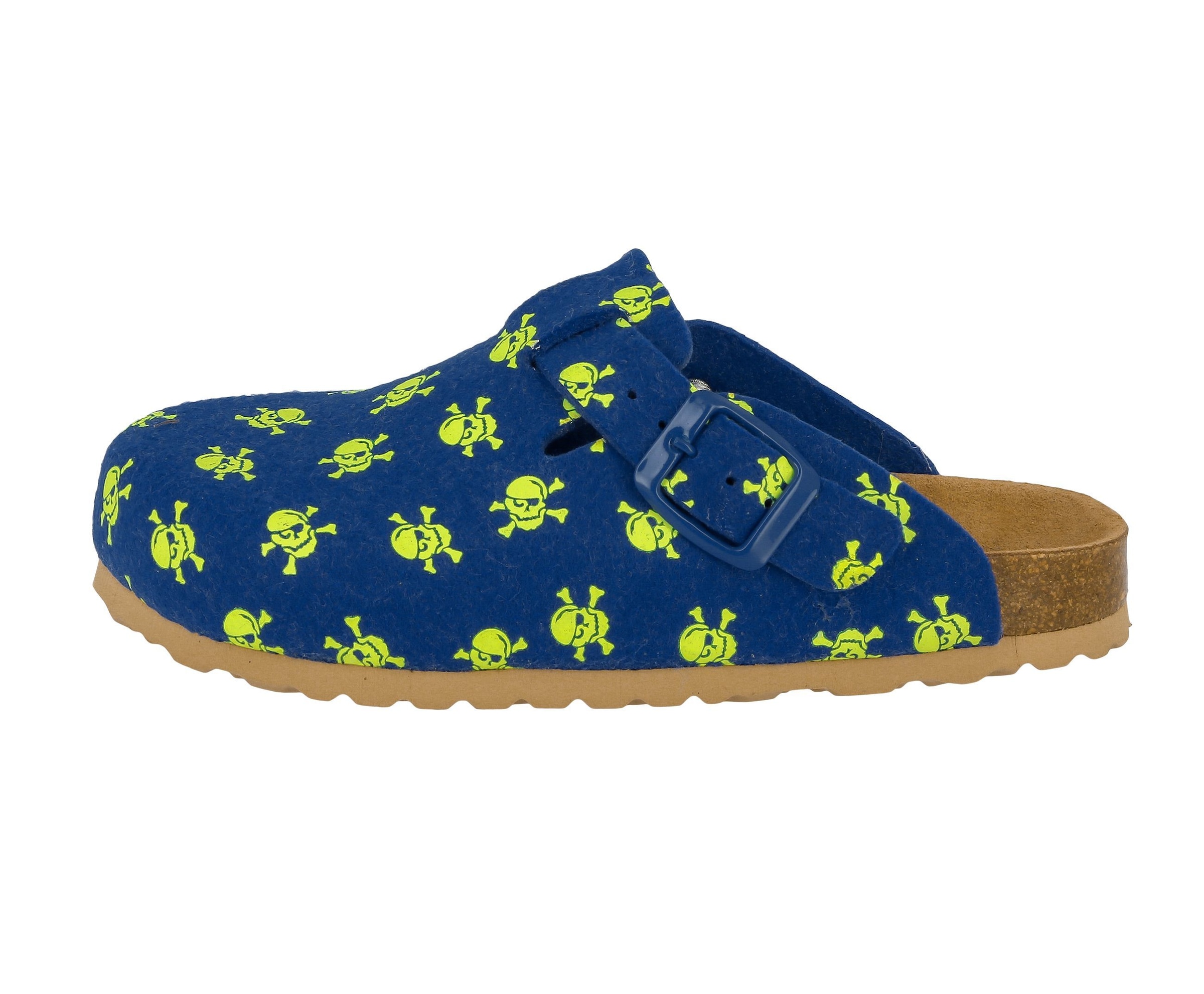 Lico Clog »Clog Bioline Clog Star - braun/lemon«