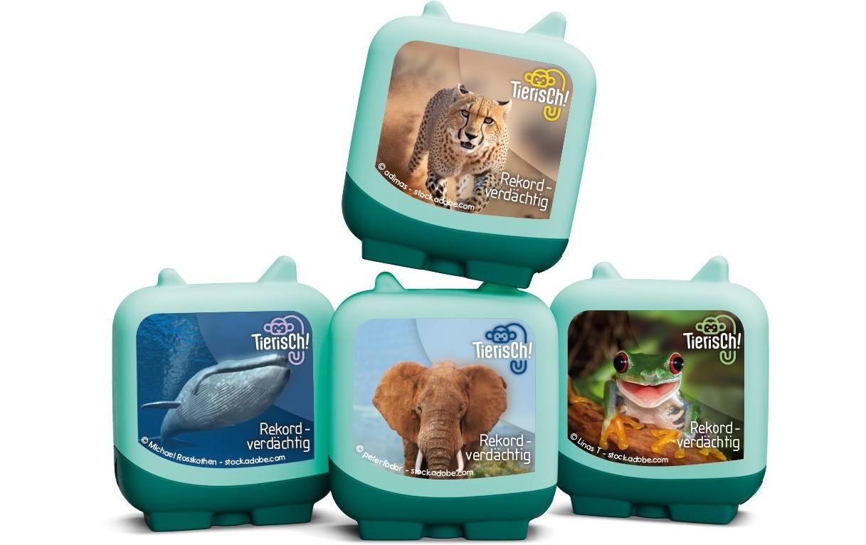 tonies Hörspielfigur "Clever Tonies – Tierisch 4er Set"