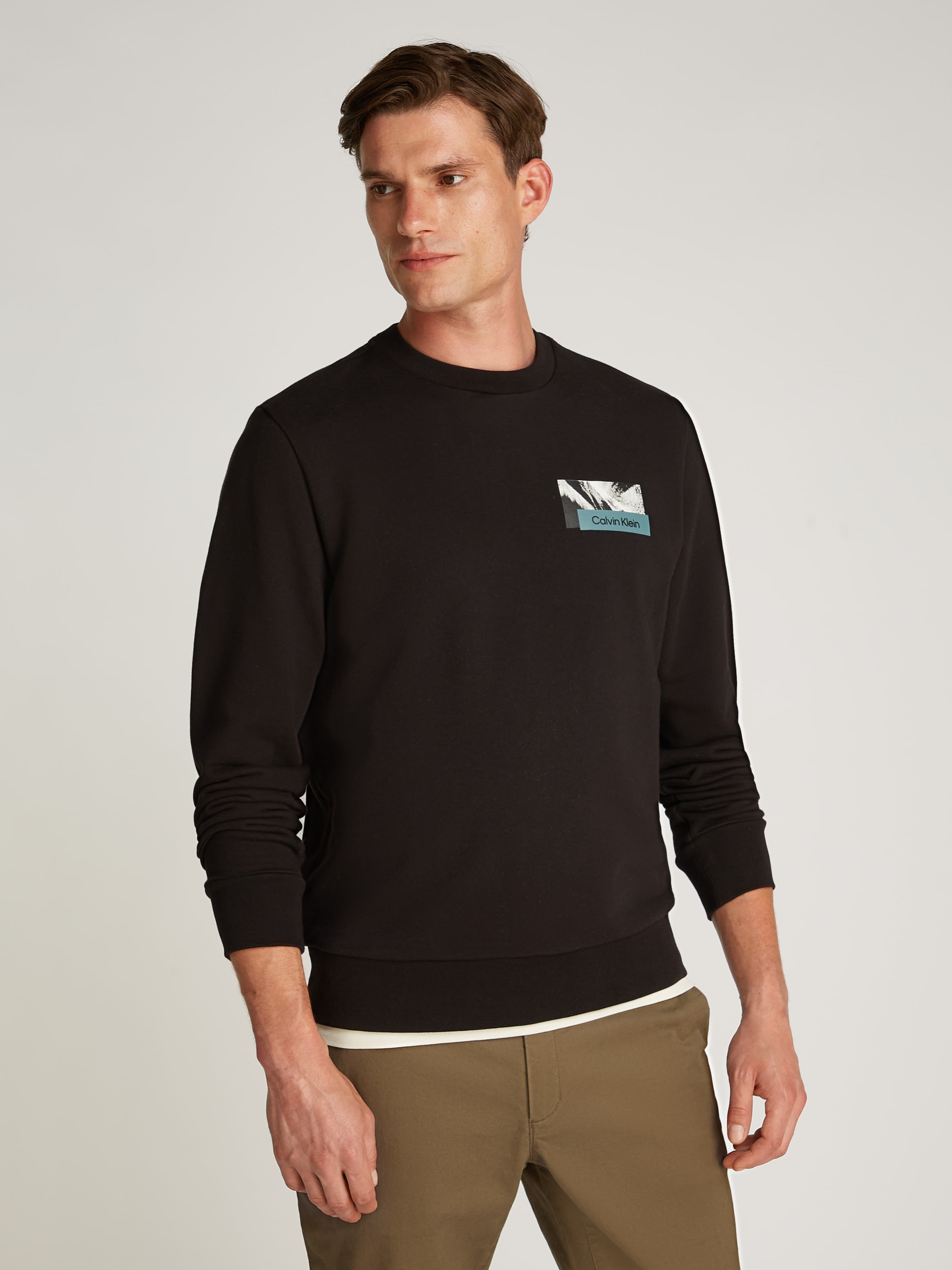 Calvin Klein Sweatshirt »BACK LOGO GRAPHIC SWEATSHIRT«, mit Logoprint