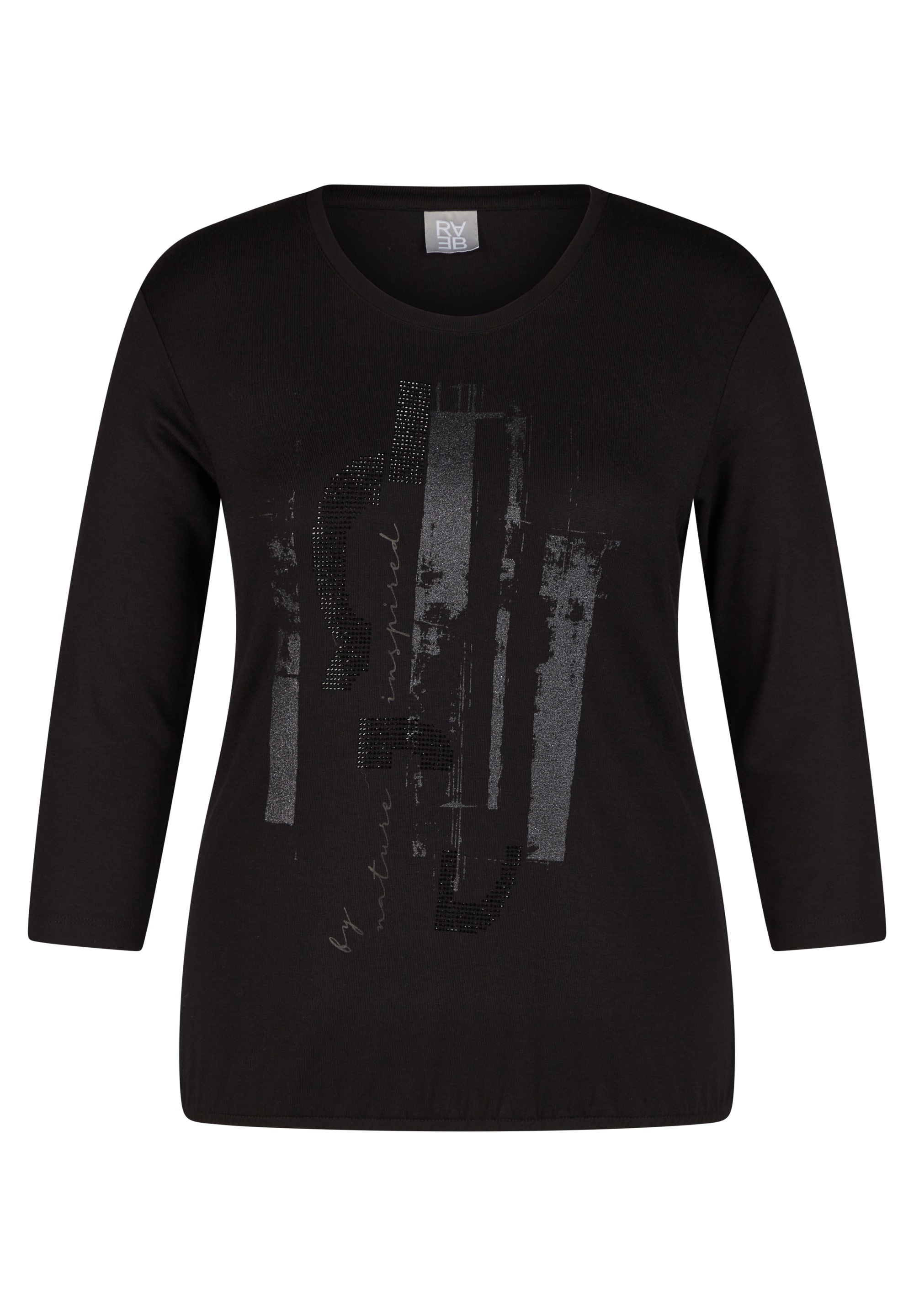 Rabe 3/4-Arm-Shirt, mit Frontprint