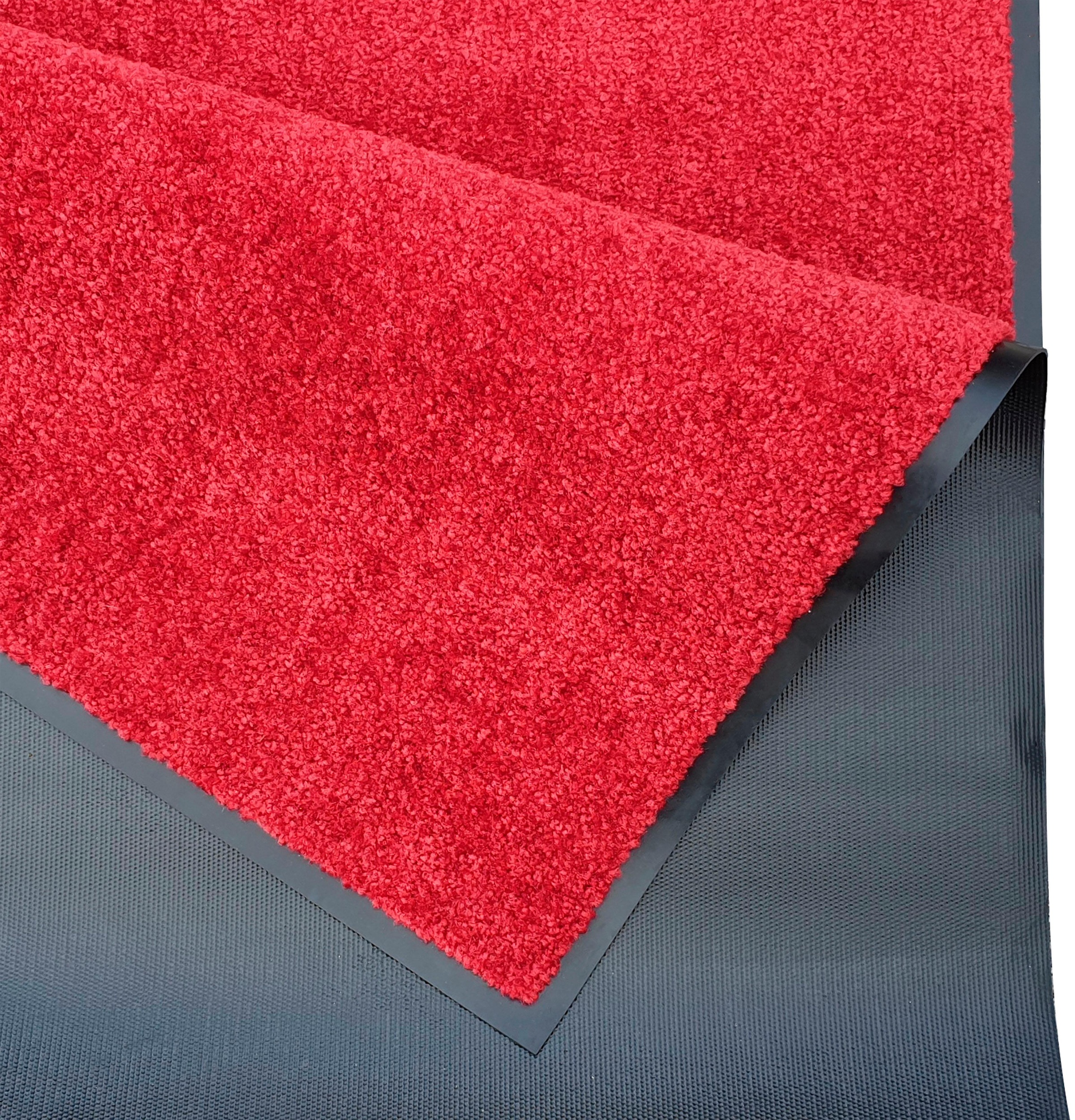 HANSE Home Fussmatte »Wash & Clean«, rechteckig, 7 mm Höhe, Schmutzfangmatte, Türmatte, In- und Outdoor, Teppich, Läufer, waschbar