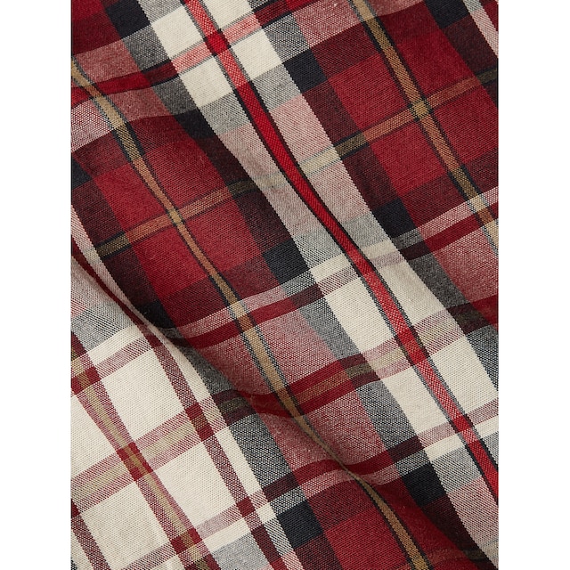 Tommy Hilfiger Blusenkleid »TARTAN CO V-NECK SHIRT DRESS«, mit 2-Knopf- Manschetten kaufen