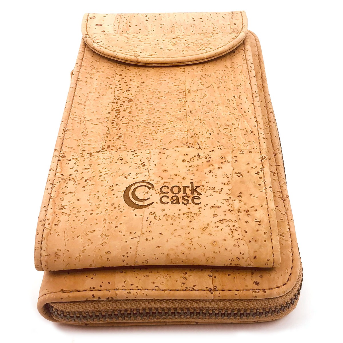 CorkCase Geldbörse »Portemonnaie / Umhängetasche mit Handy-Fach «Classic» aus Kork«