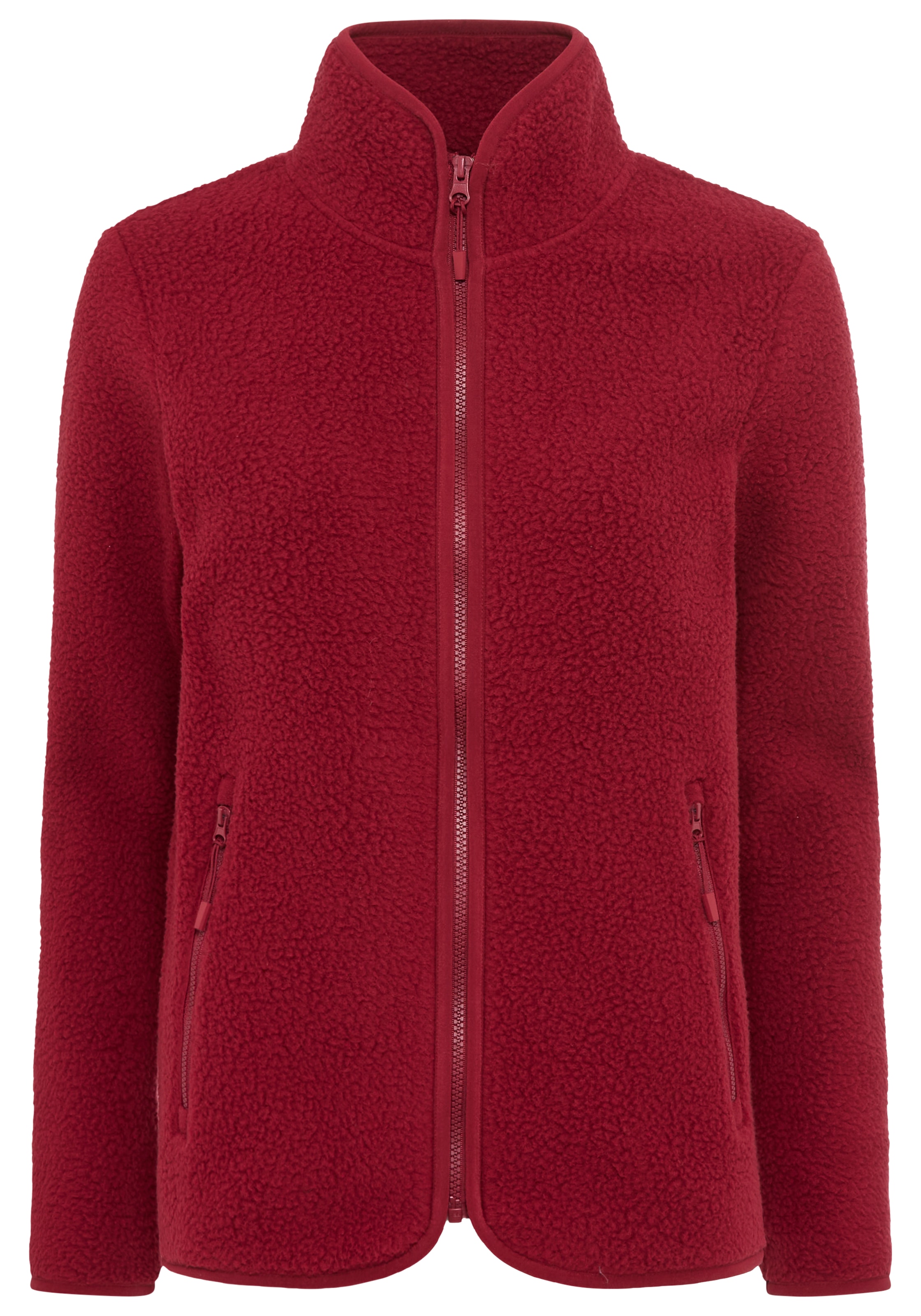 Polarino Fleecejacke, aus Sherpa Fleece, Teddyjacke