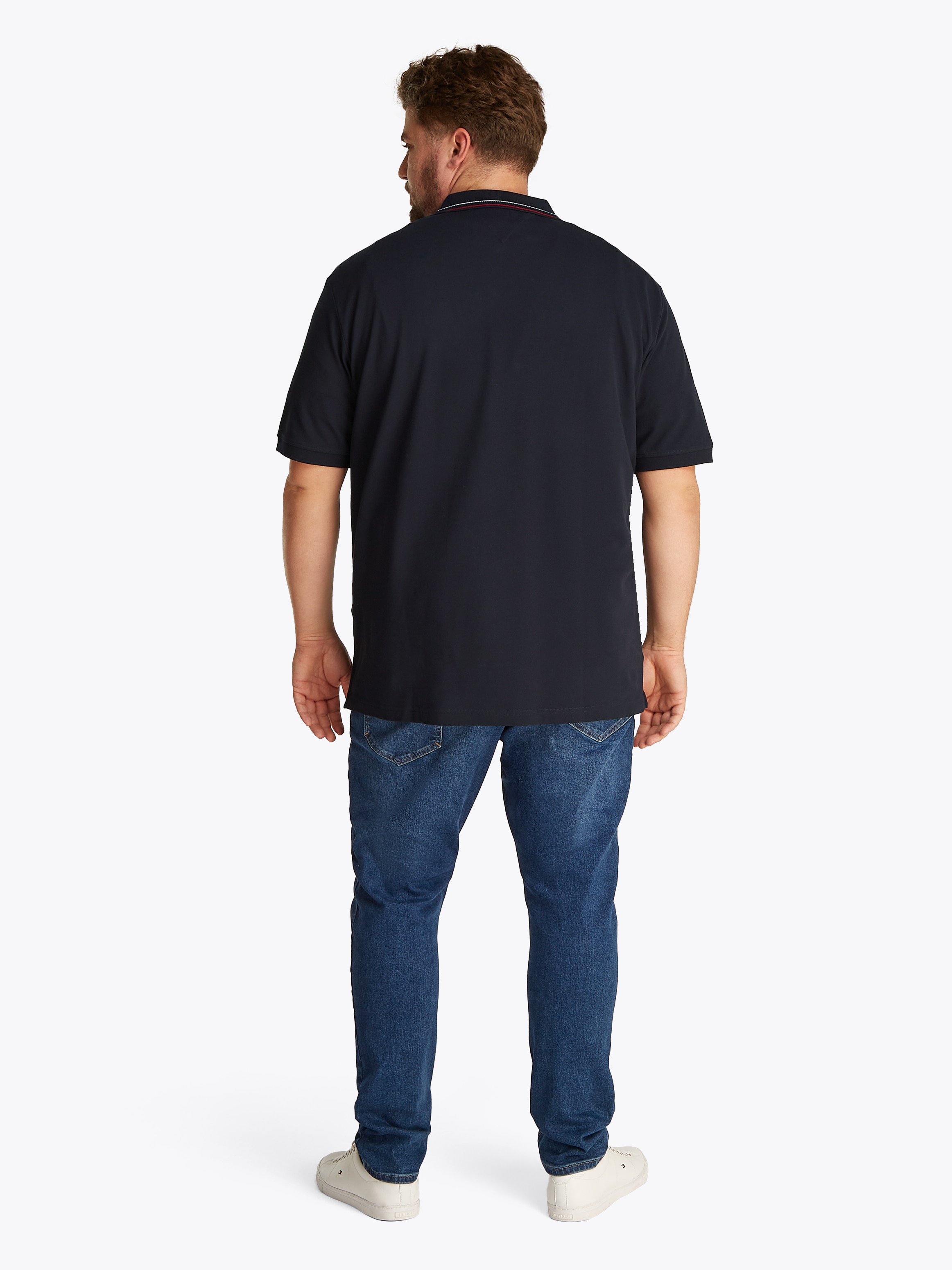 Tommy Hilfiger Big & Tall Poloshirt »BT-PLACKET INTEREST REG POLO-B«, Grosse Grössen