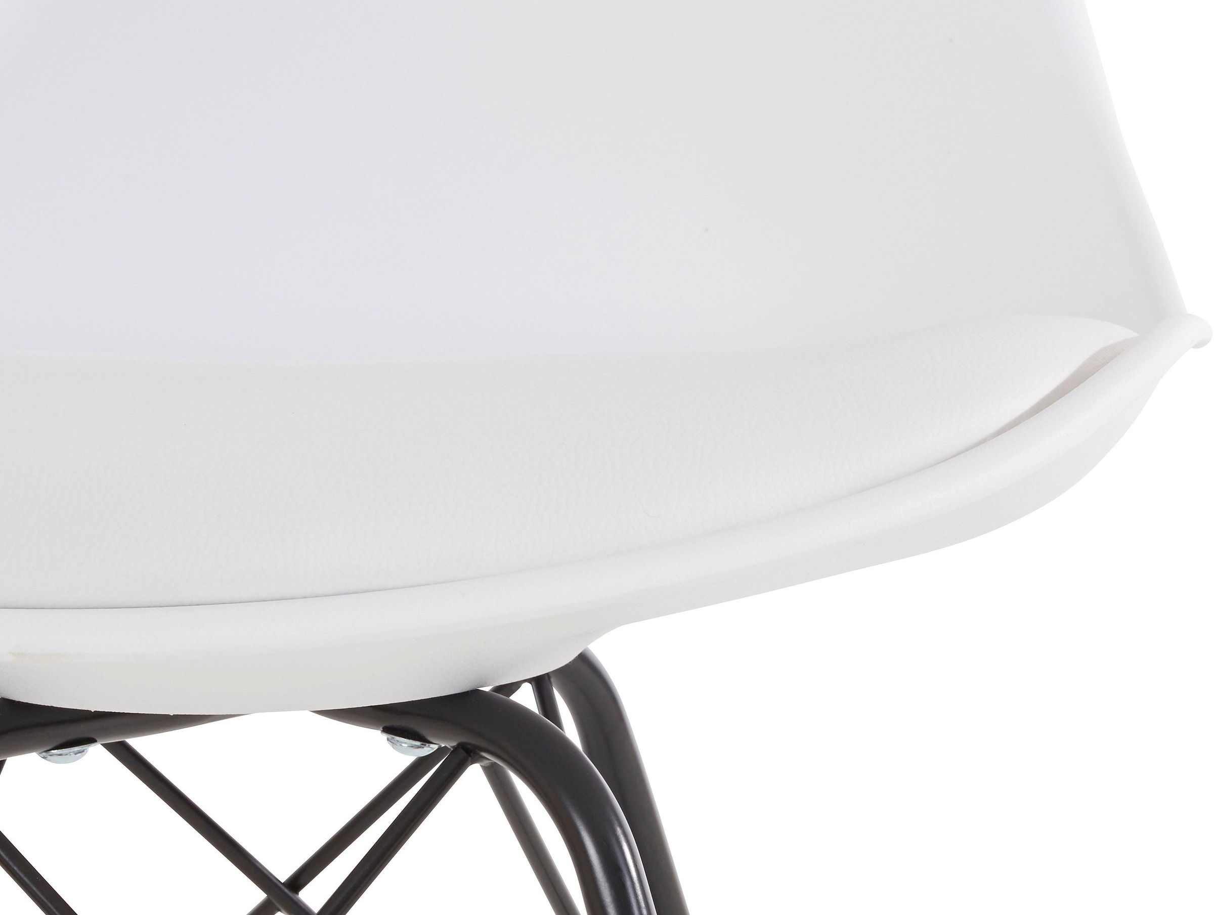 Homexperts 4-Fussstuhl »Ursel 01«, (Set), 2 St., Kunstleder, Sitzschale mit Sitzkissen in Kunstleder
