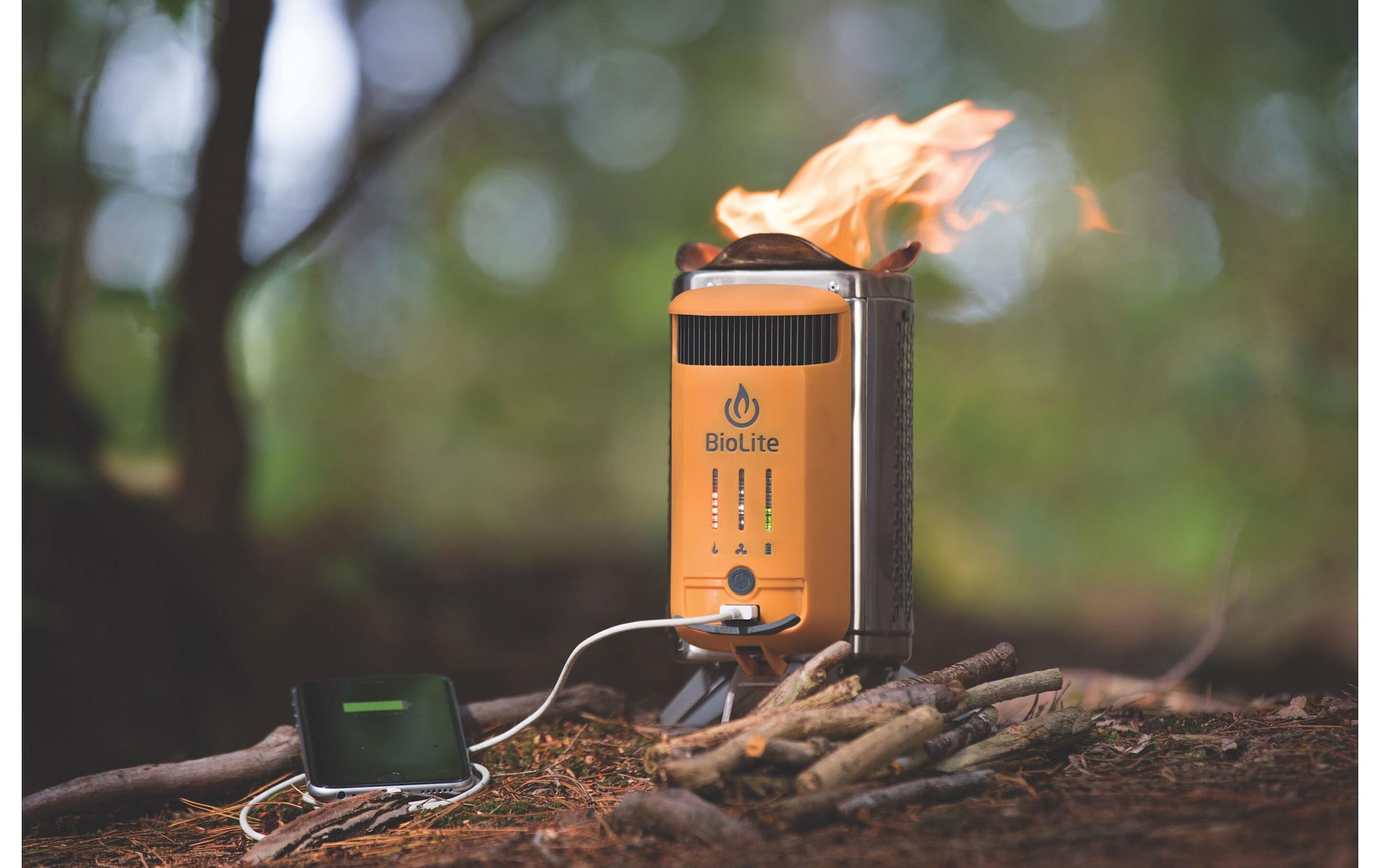 Holzkohlegrill »BioLite Camping Campstove Complete Kit«