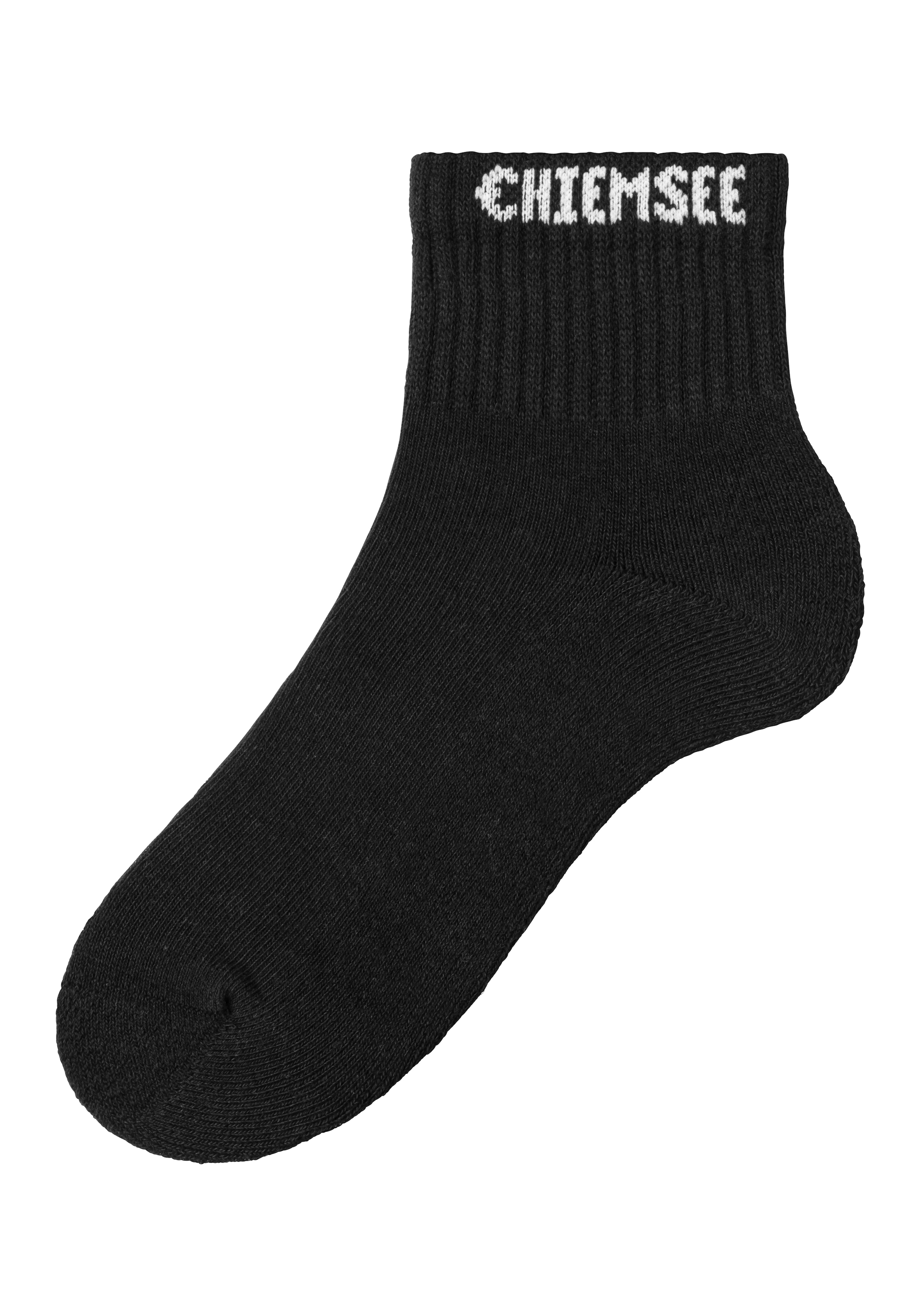 Chiemsee Kurzsocken, (Packung, 6 Paar), mit eingestricktem Markennamen