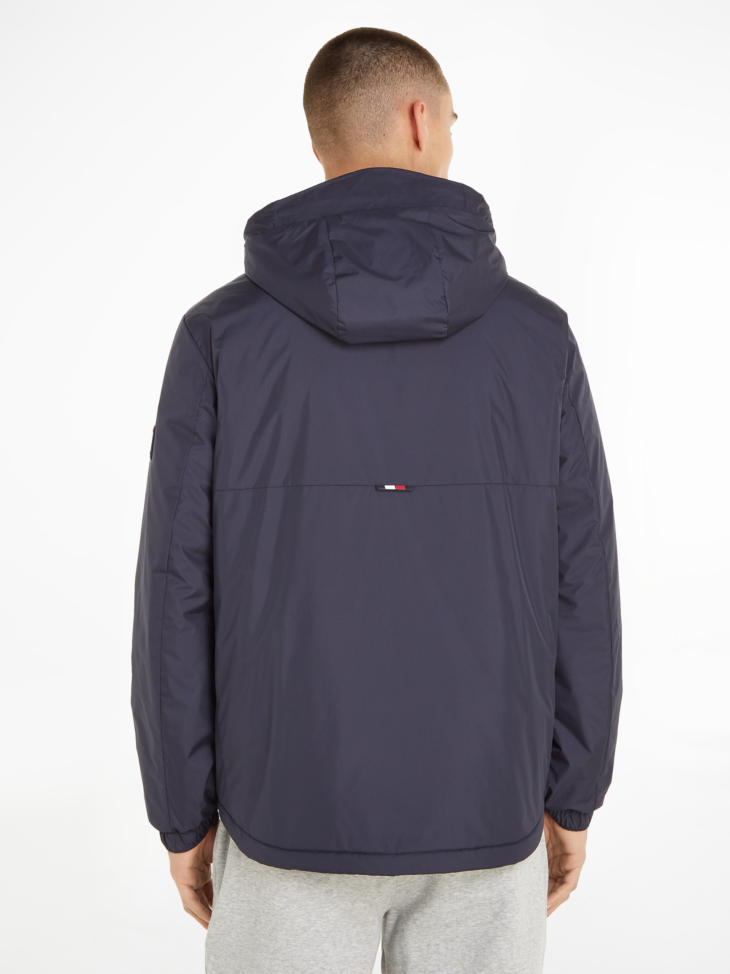 Tommy Hilfiger Outdoorjacke »PORTLAND HOODED JACKET«, mit Kapuze, mit wasserabweisendem Reissverschluss