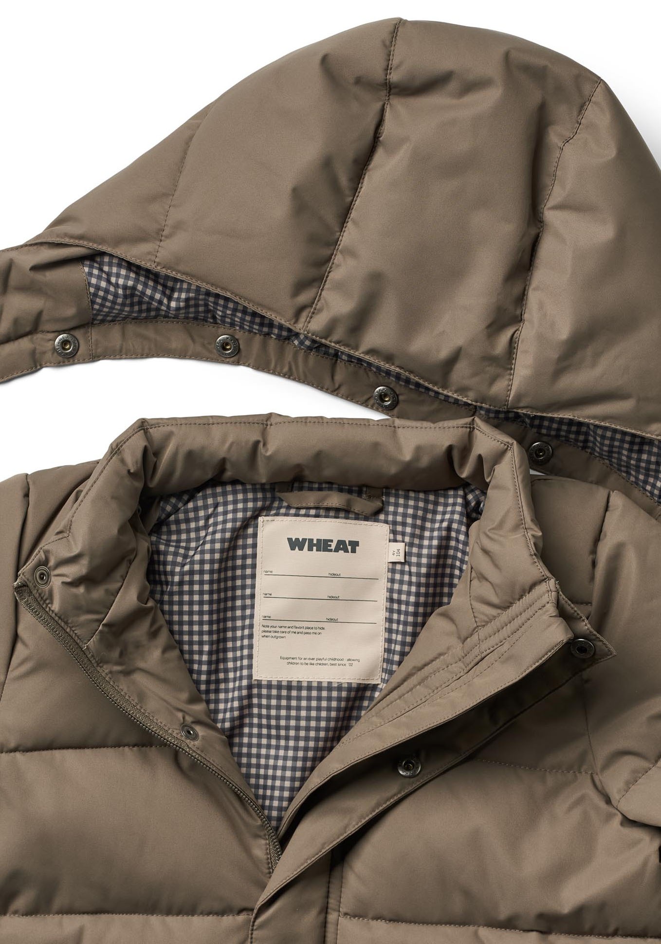 WHEAT Steppjacke »Puffer Jacket Gael«, mit Kapuze, wasserdicht, atmungsaktiv