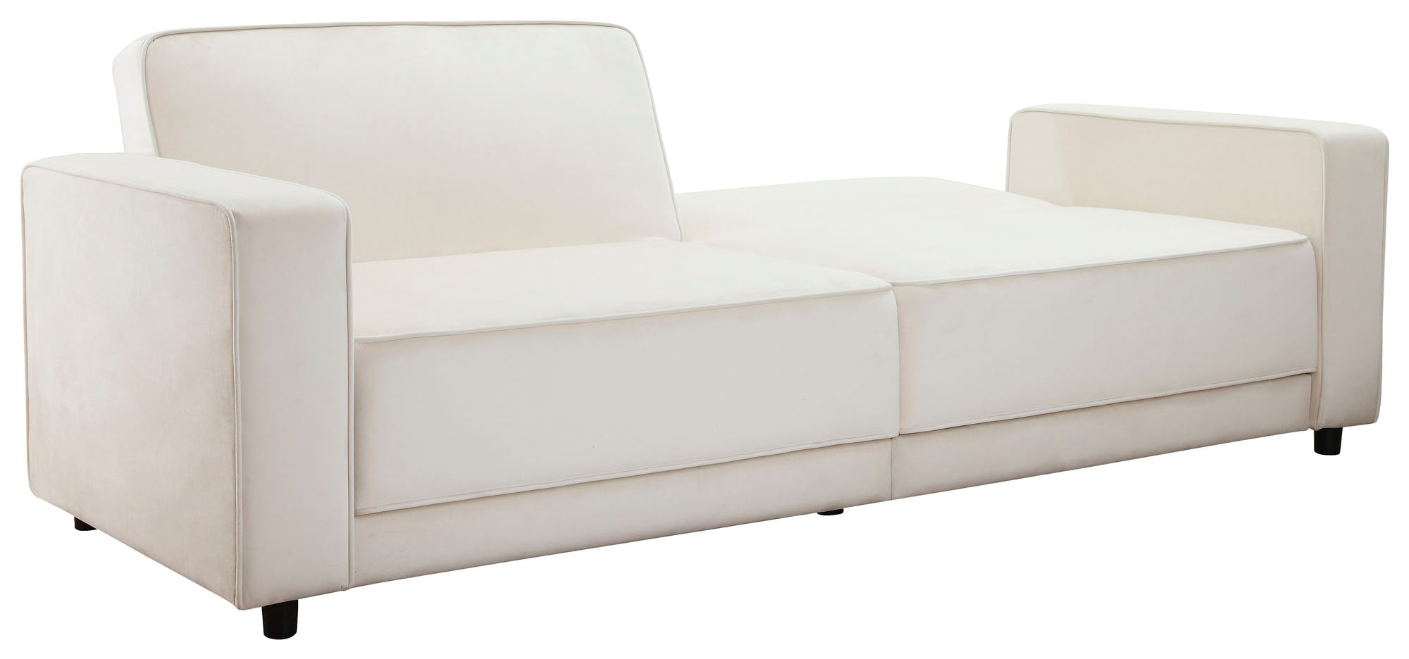 Dorel Home 3-Sitzer »Allie Schlafsofa 225 cm«, Bett-Funktion (108/190cm), trendiger Cord o. pflegeleichter Velours