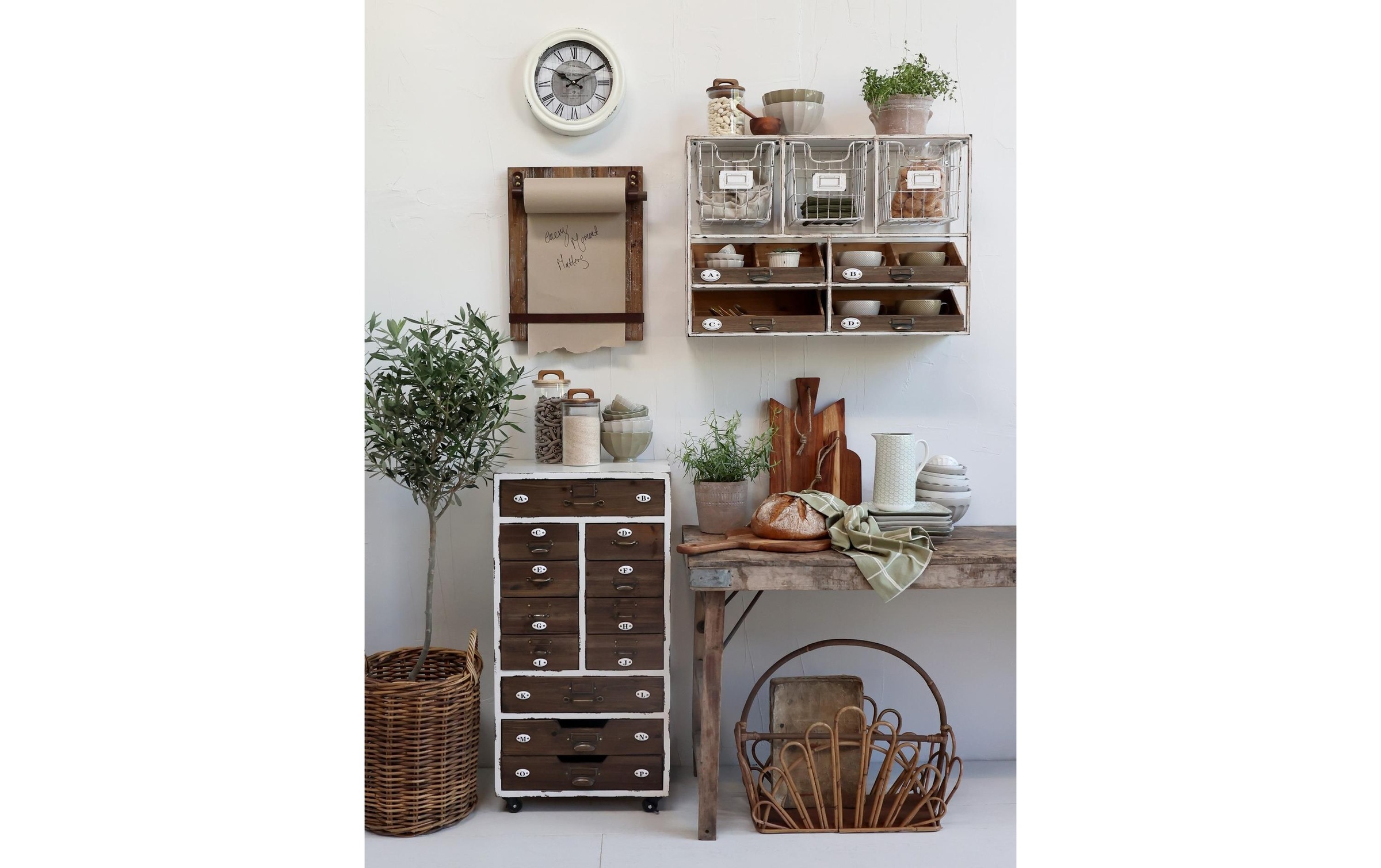 Kommode »Chic Antique 86,5 x 43 x 33 cm, Braun«