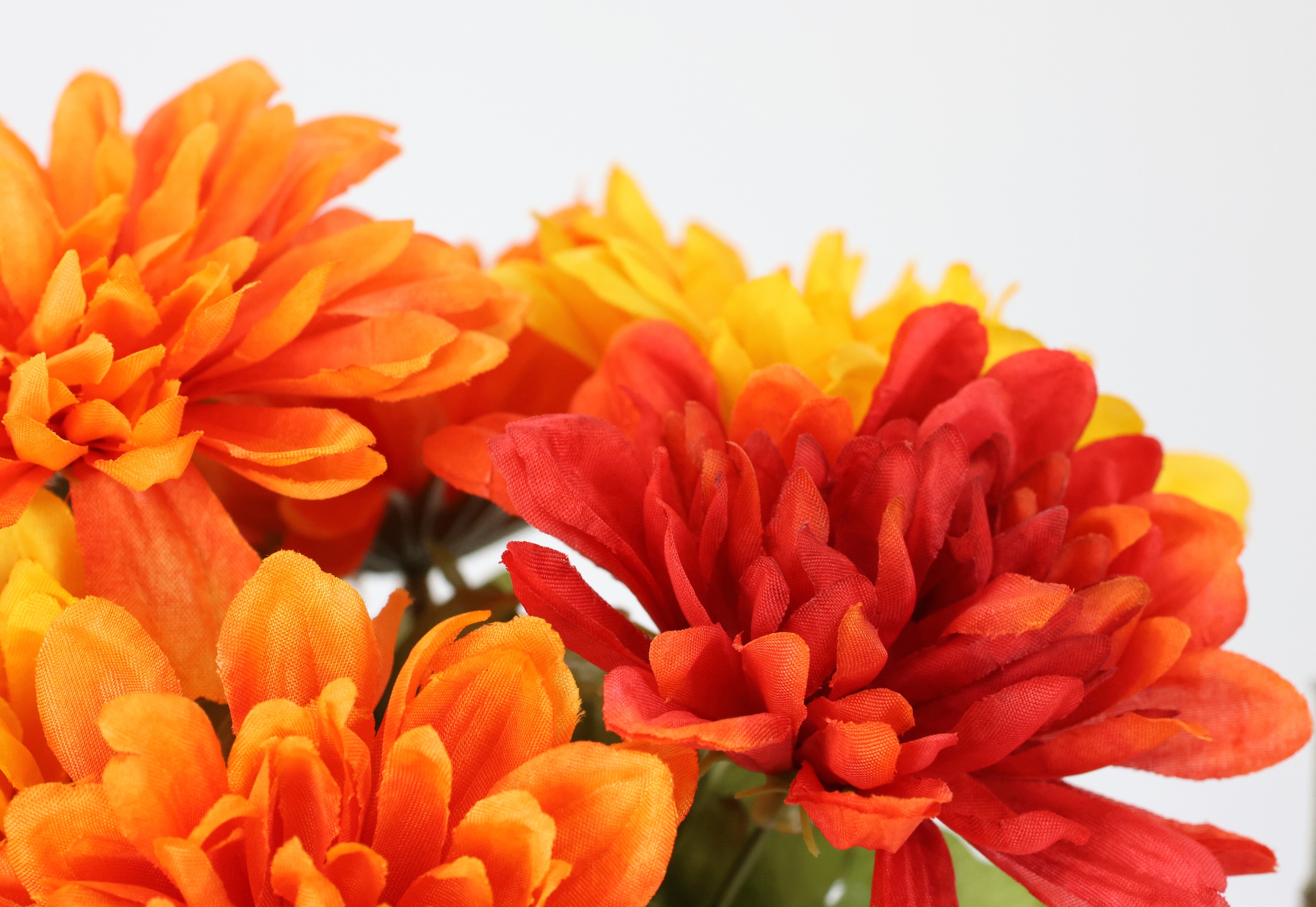 I.GE.A. Kunstblume »Chrysanthemen in Giesskanne«, Herbstgesteck Herbstliche Blumen