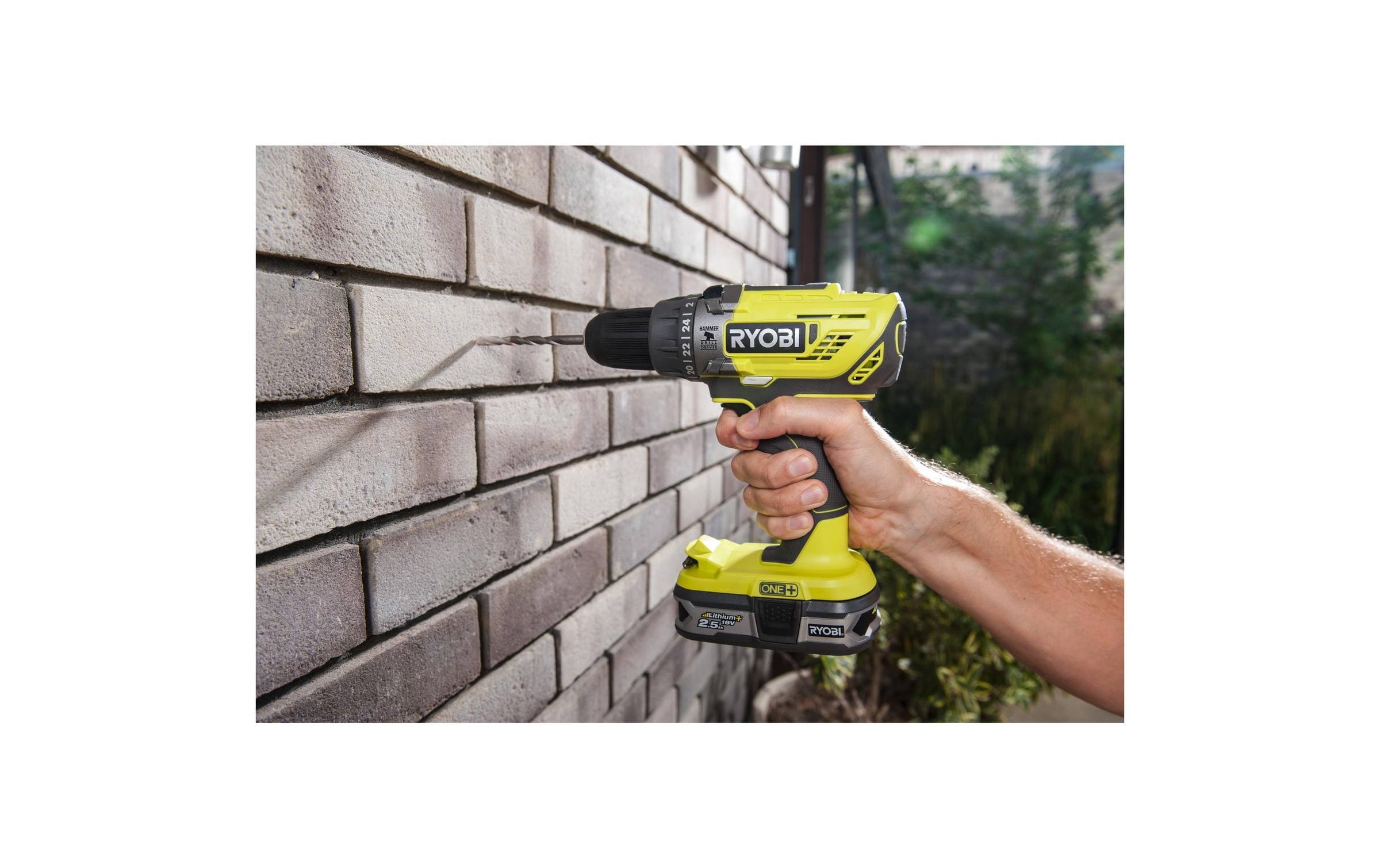 Akku-Schlagbohrschrauber »RYOBI R18PD7-0, Solo, 18 V, 50 Nm«