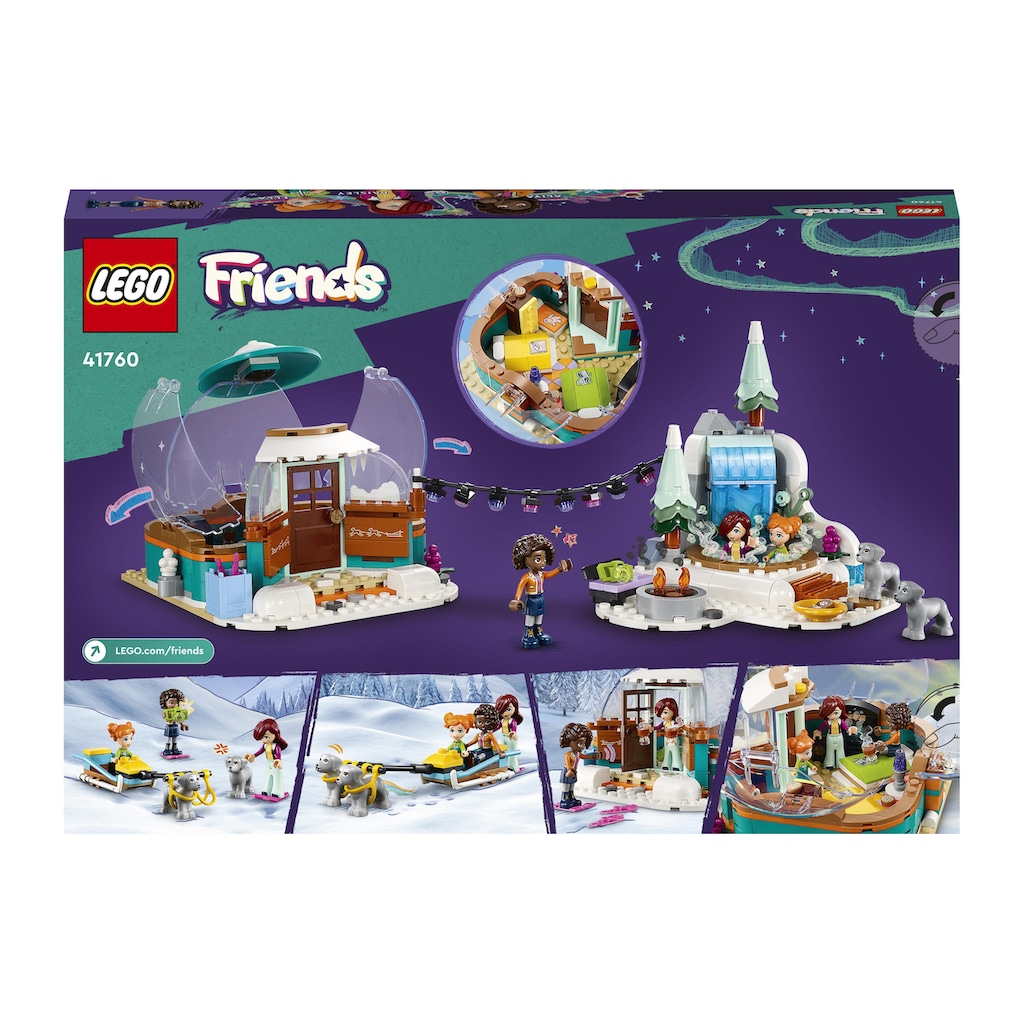 LEGO® Spielbausteine »Ferien im Iglu 41760«, (491 St.)