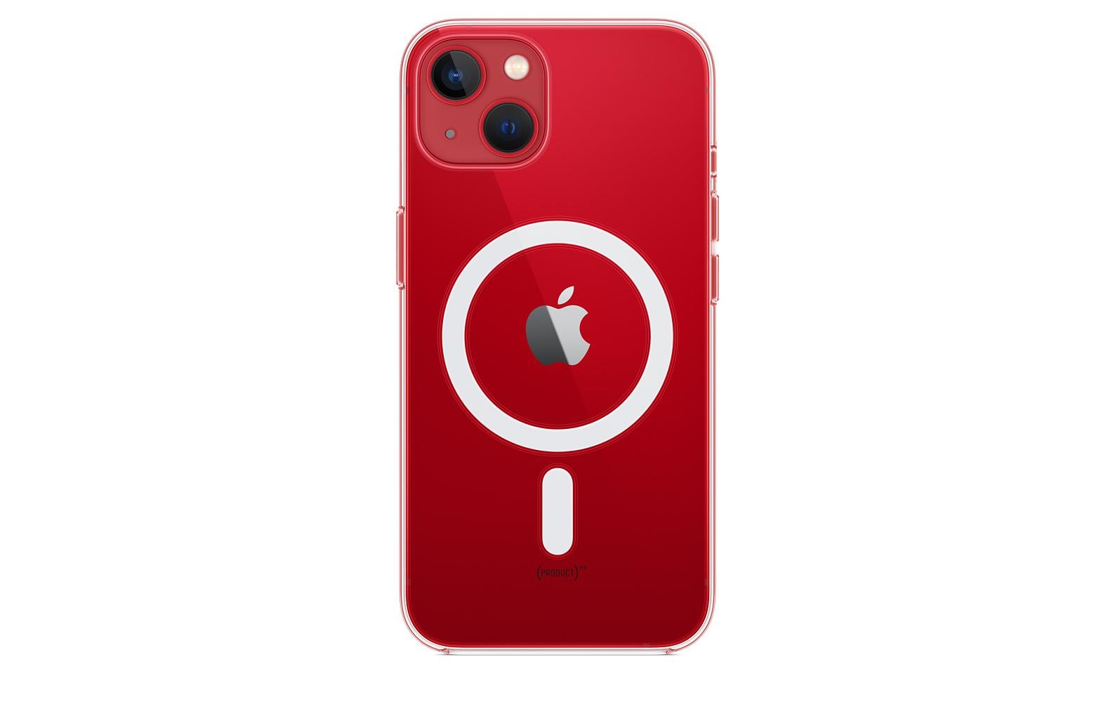 Apple Smartphone Clear Case mit MagSafe, iPhone 13, Transparent
