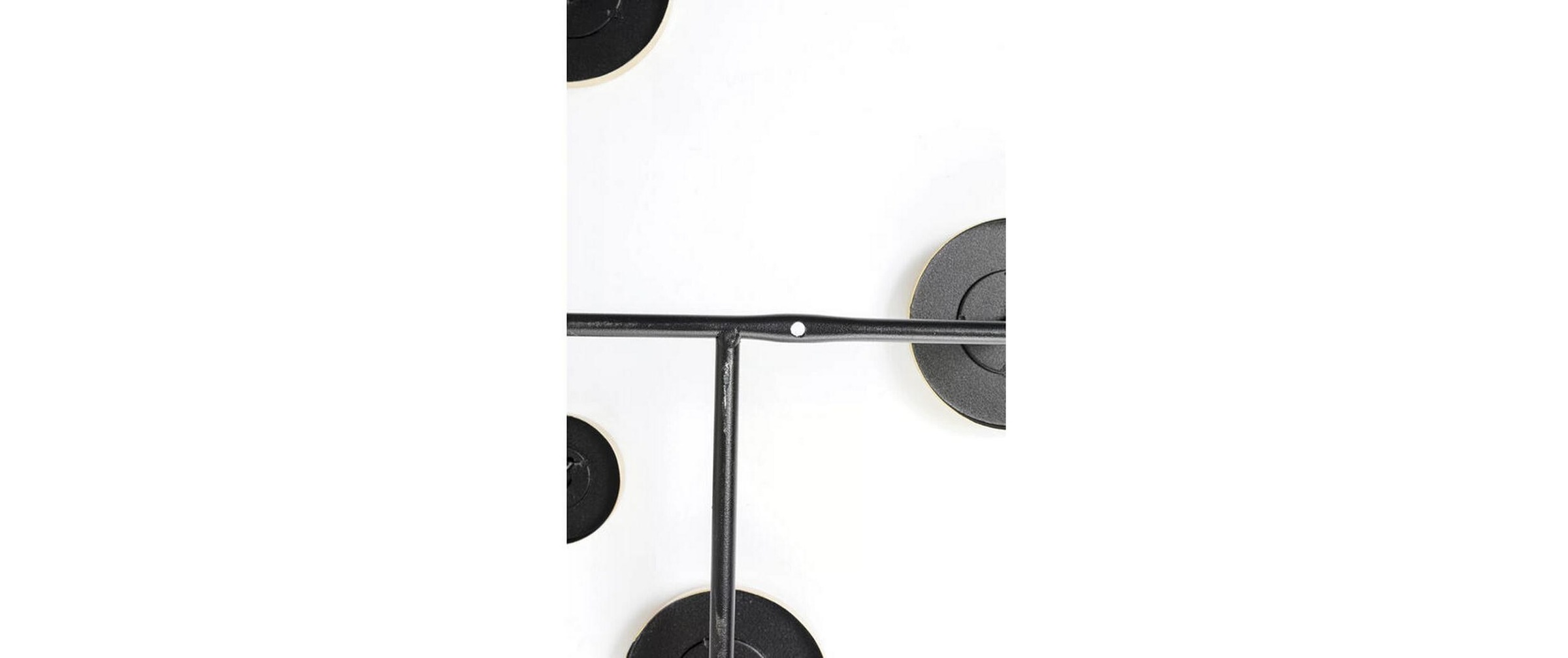 Kare Design Garderobenleiste »Art Circles Goldfarben/Schwarz«