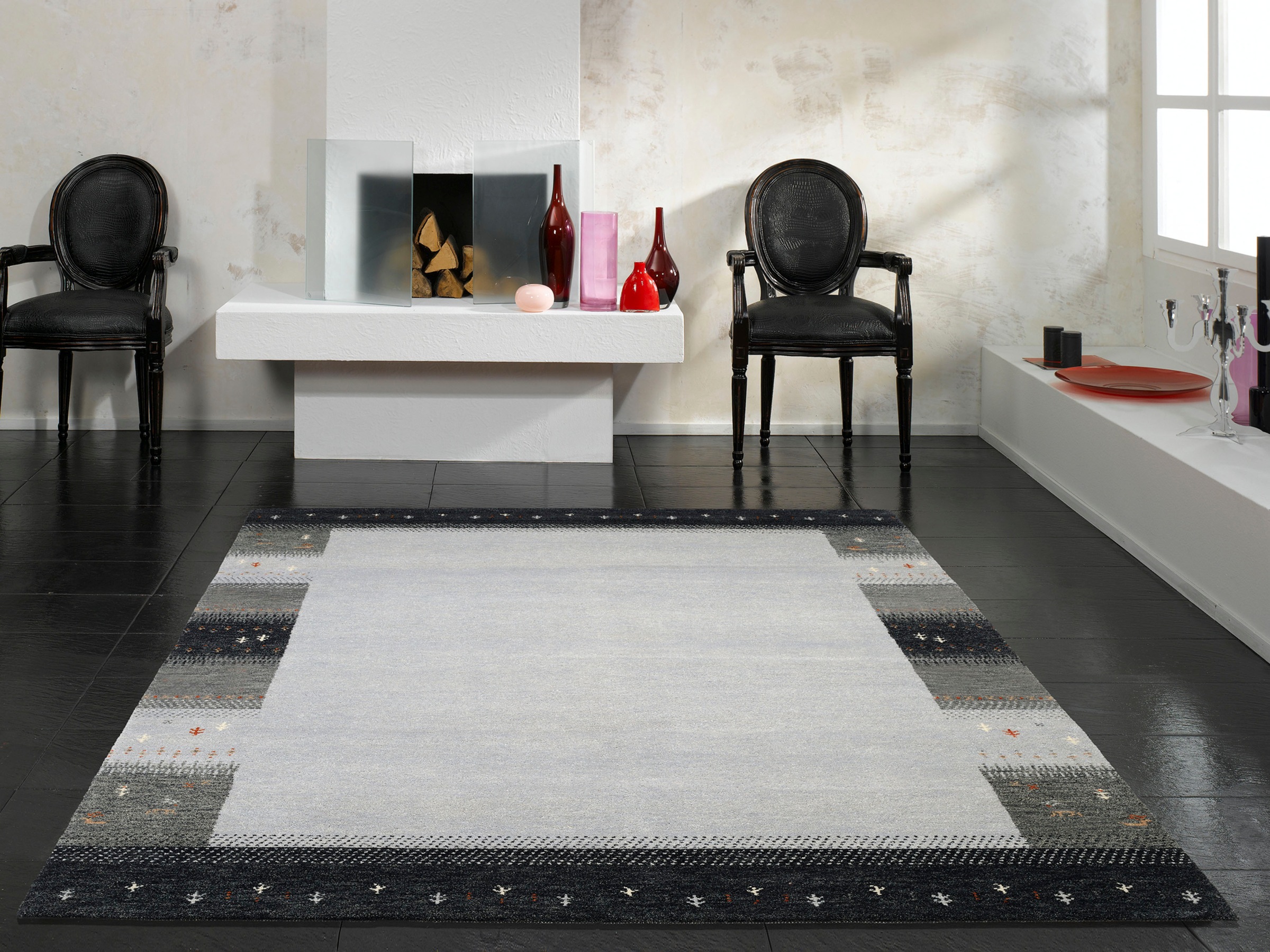 OCI DIE TEPPICHMARKE Wollteppich »INTENSE MALA«, rechteckig, 12 mm Höhe, handgeknüpft, reine Schurwolle, fusswarm, Wohnzimmer