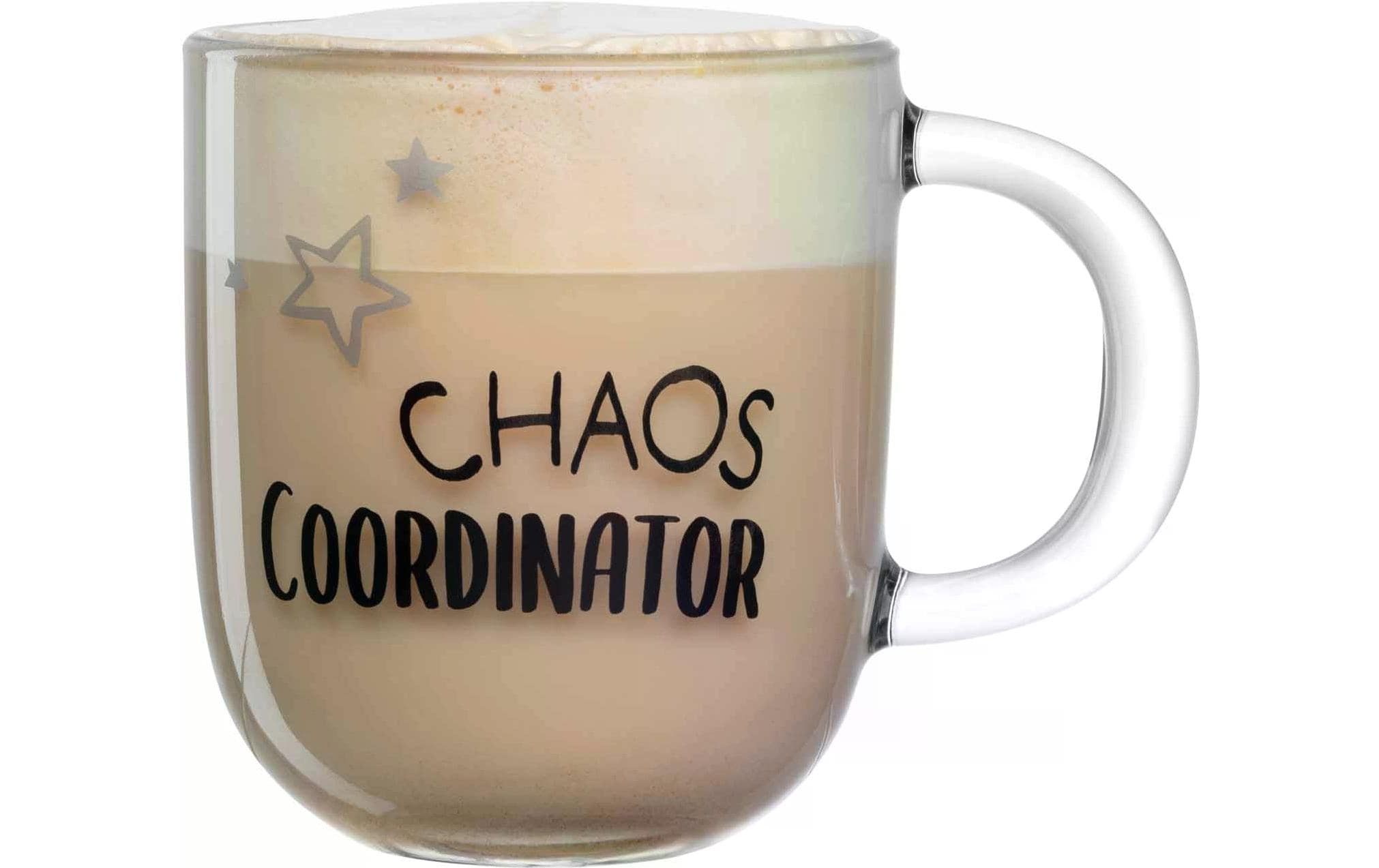 LEONARDO Tasse »Ufficio Chaos Coordinator 400 ml, 4 Stück«, (1 tlg.)