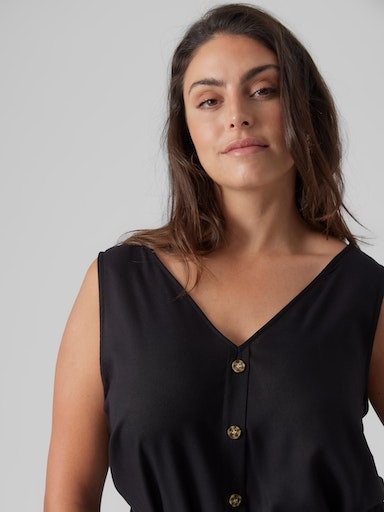 Vero Moda Curve Sommerkleid | CURVE »VMBUMPY online SHORT SL WVN DRESS NOOS« kaufen Jelmoli-Versand