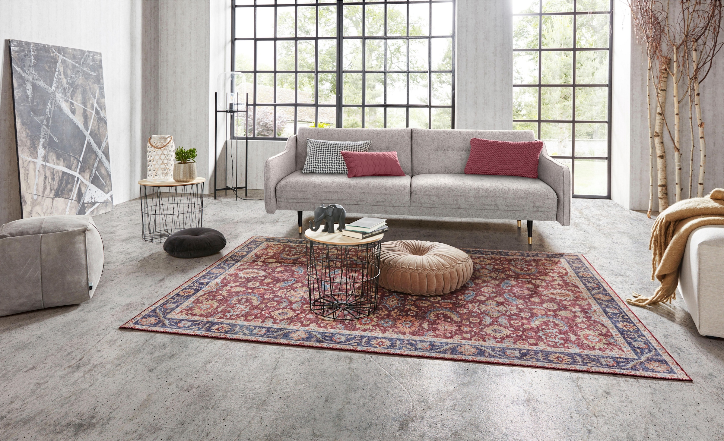 NOURISTAN Teppich »Vivana«, rechteckig, Orientalisch, Vintage, Esszimmer online | Orient, Schlafzimmer, bestellen Jelmoli-Versand Wohnzimmer