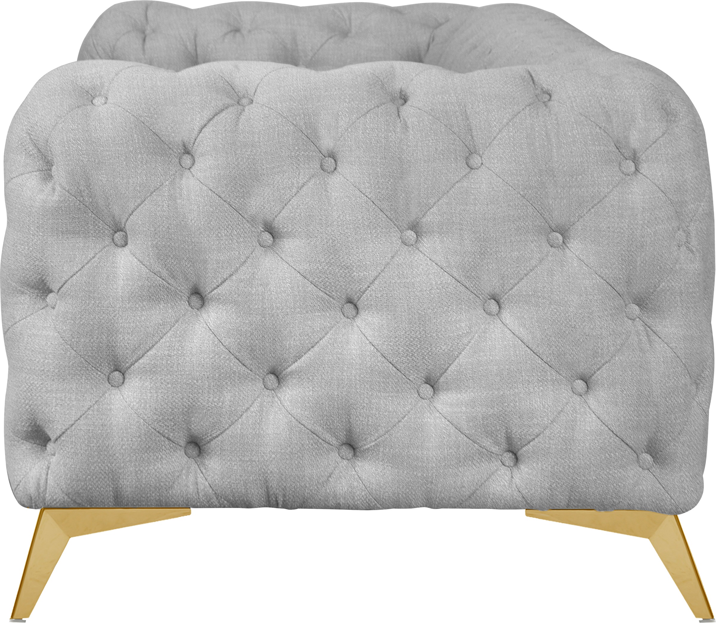 Leonique Chesterfield-Sofa »Glynis«, aufwändige Knopfheftung, moderne Chesterfield Optik, Fussfarbe wählbar