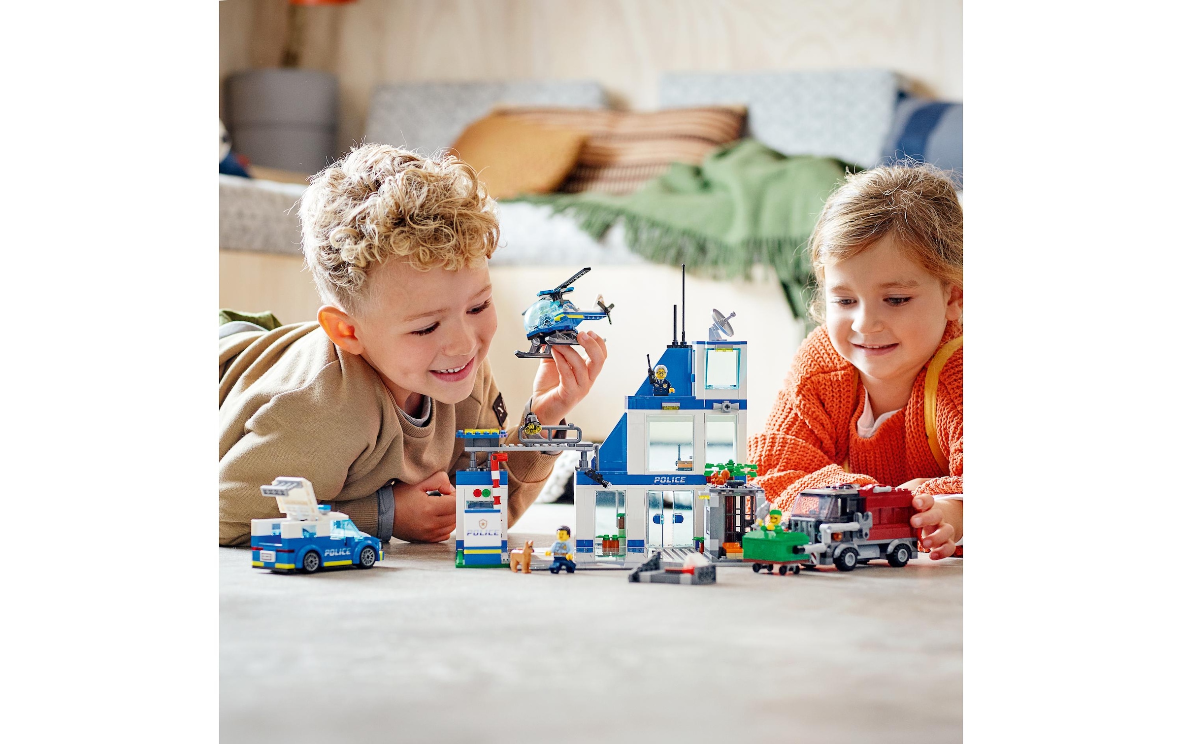LEGO® Spielbausteine »Polizeistation 60316«, (668 St.)