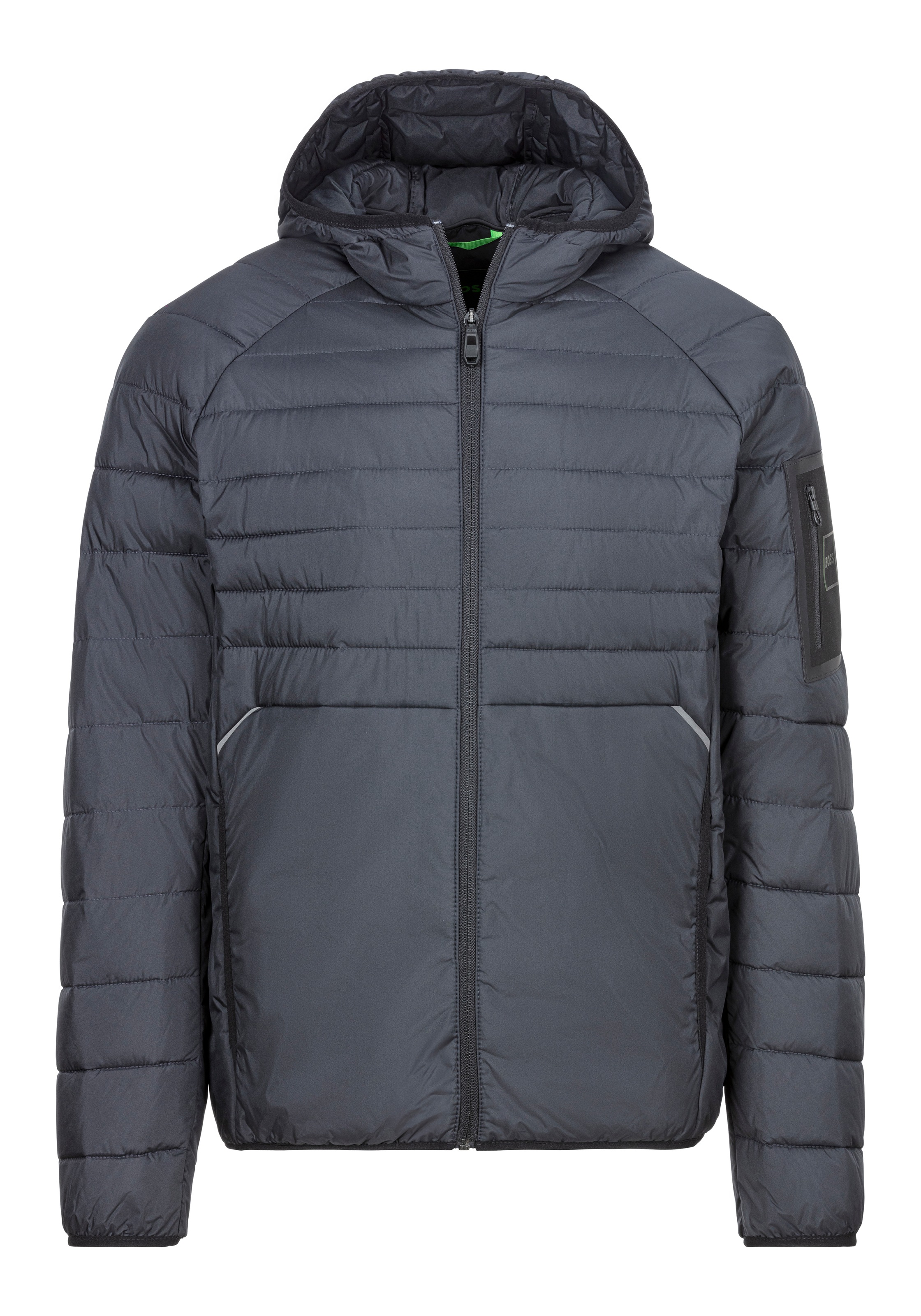 BOSS GREEN Steppjacke »J Thor« mit Kapuze mit Ärmelasche