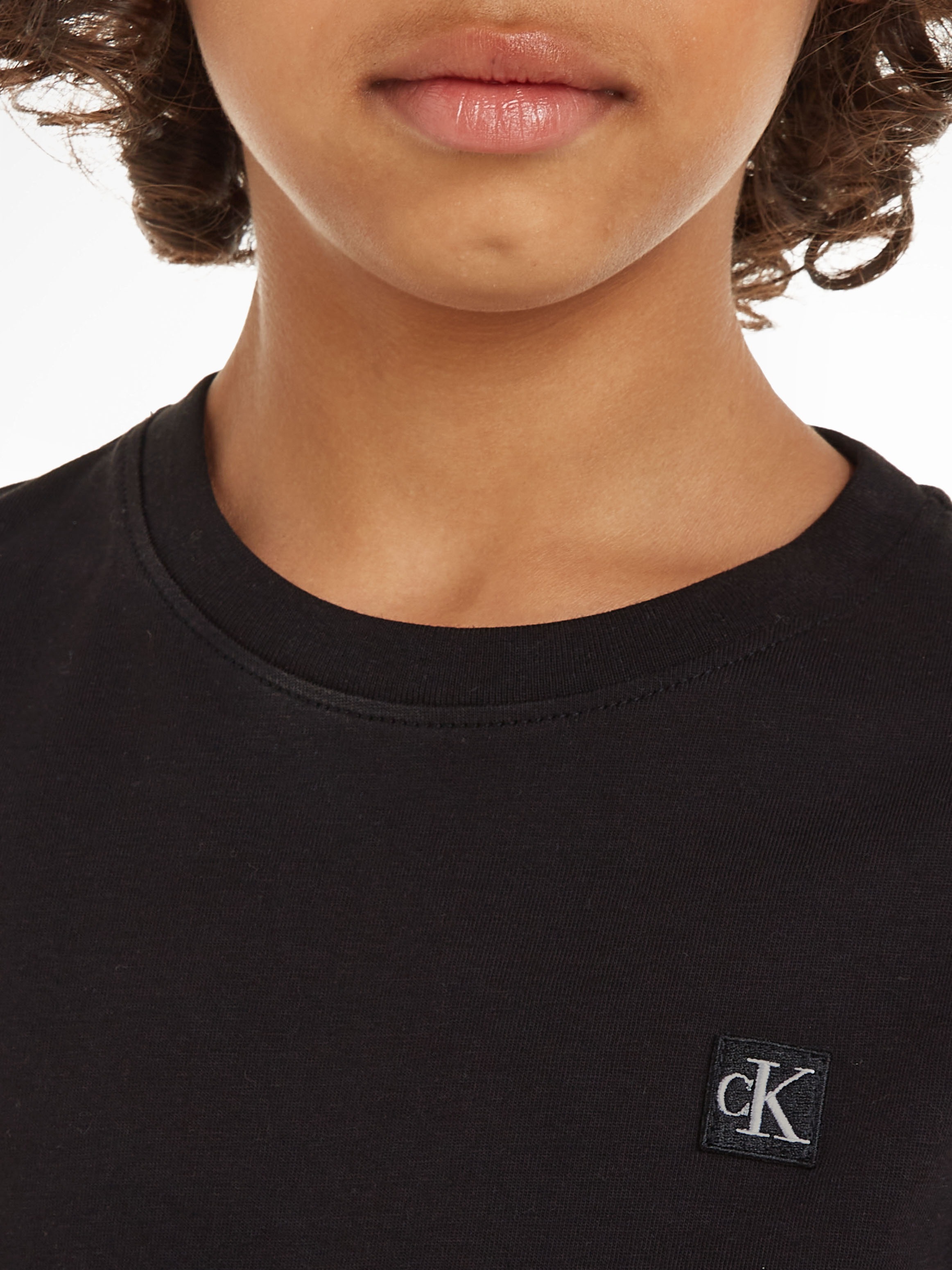 Calvin Klein Jeans T-Shirt »MONOGRAM MINI BADGE T-SHIRT«, für Kinder bis 16 Jahre