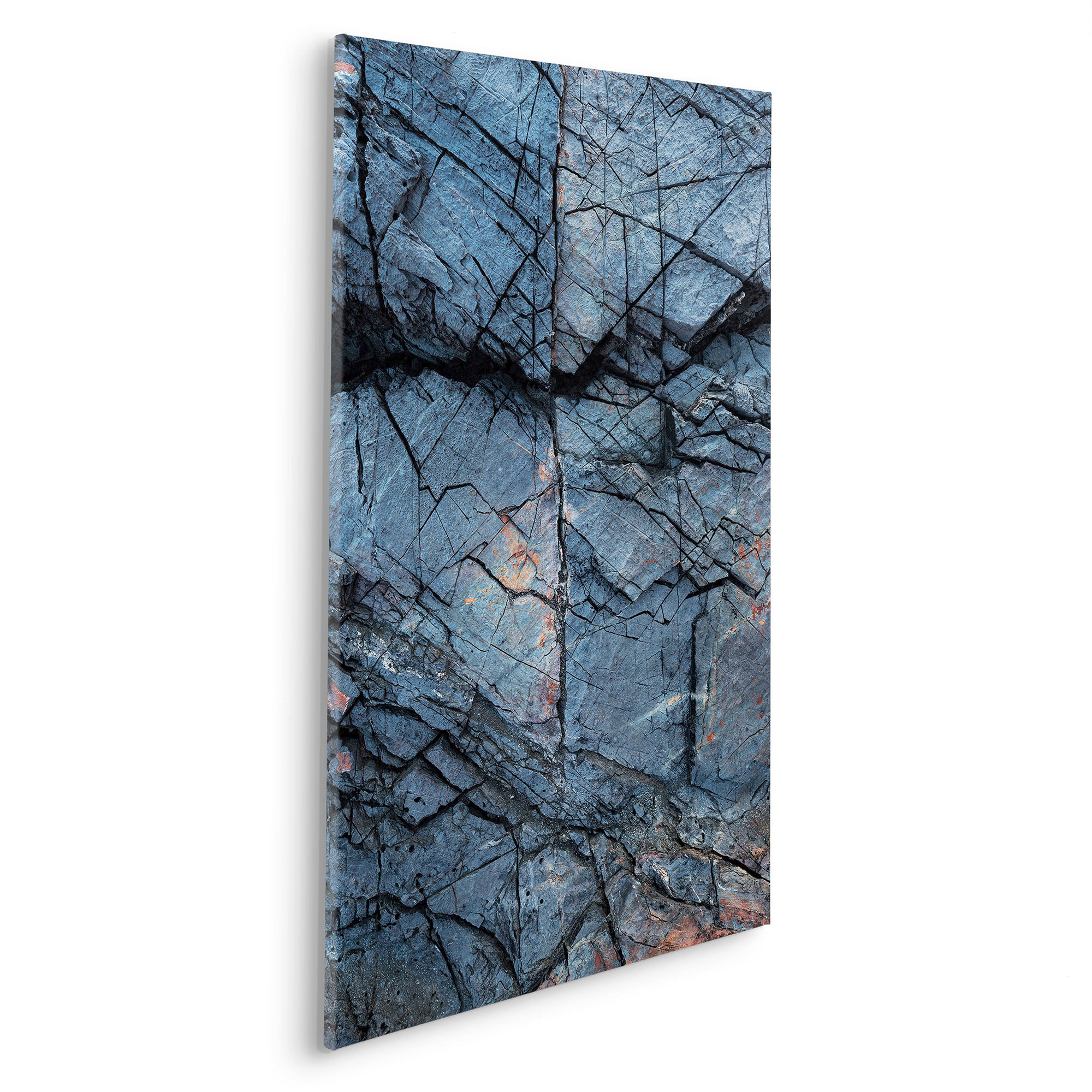 Komar Leinwandbild »Wellenbrecher - Grösse 60 x 90 cm«, Baum-Blätter-Natur-Berge-Blumen-Foto-Jahreszeiten-Landschaft-Meer-Strand-Palmen, (Packung, 1 St.), Keilrahmenbild mi Echtholzrahmen