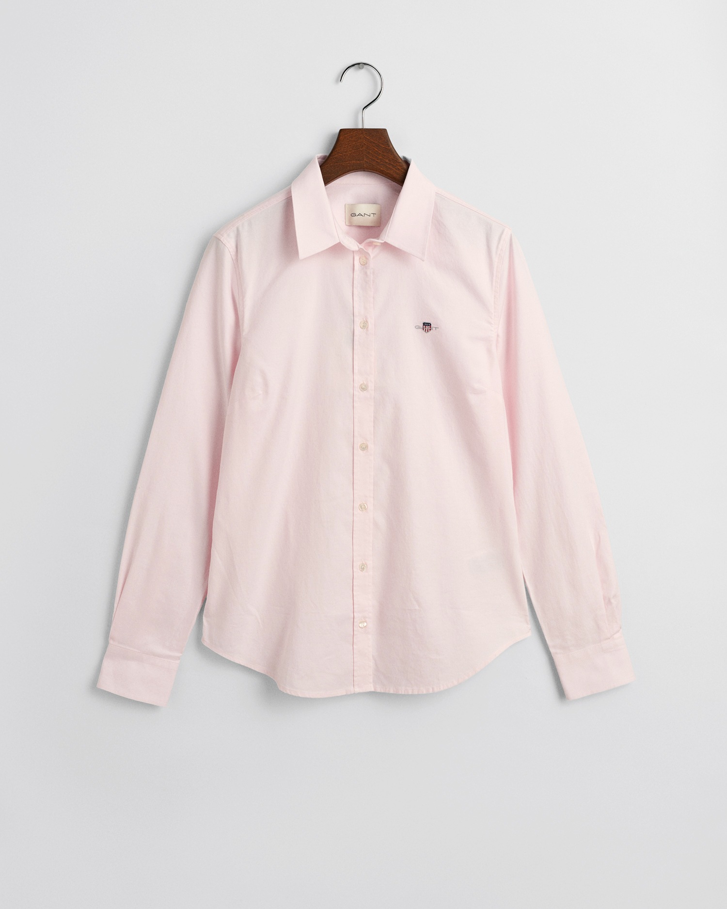 Gant Langarmbluse »New Slim Stretch Oxford Blouse«, für bequemen Sitz u. Bewegungsfreiheit, New Slim Stretch, bügelfrei