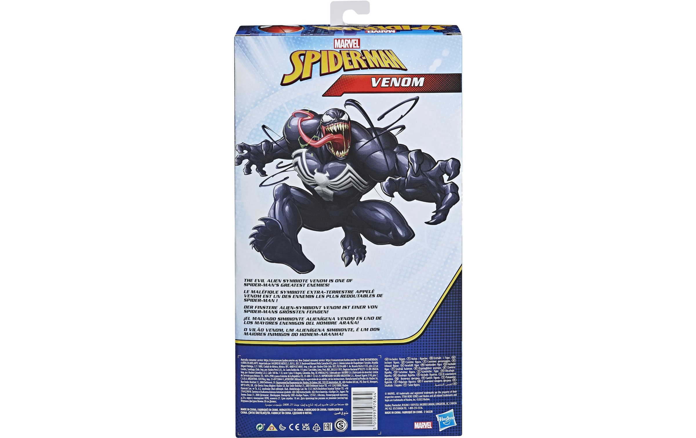 MARVEL Actionfigur »Marvel Spider-Man Titan Hero Serie Venom«