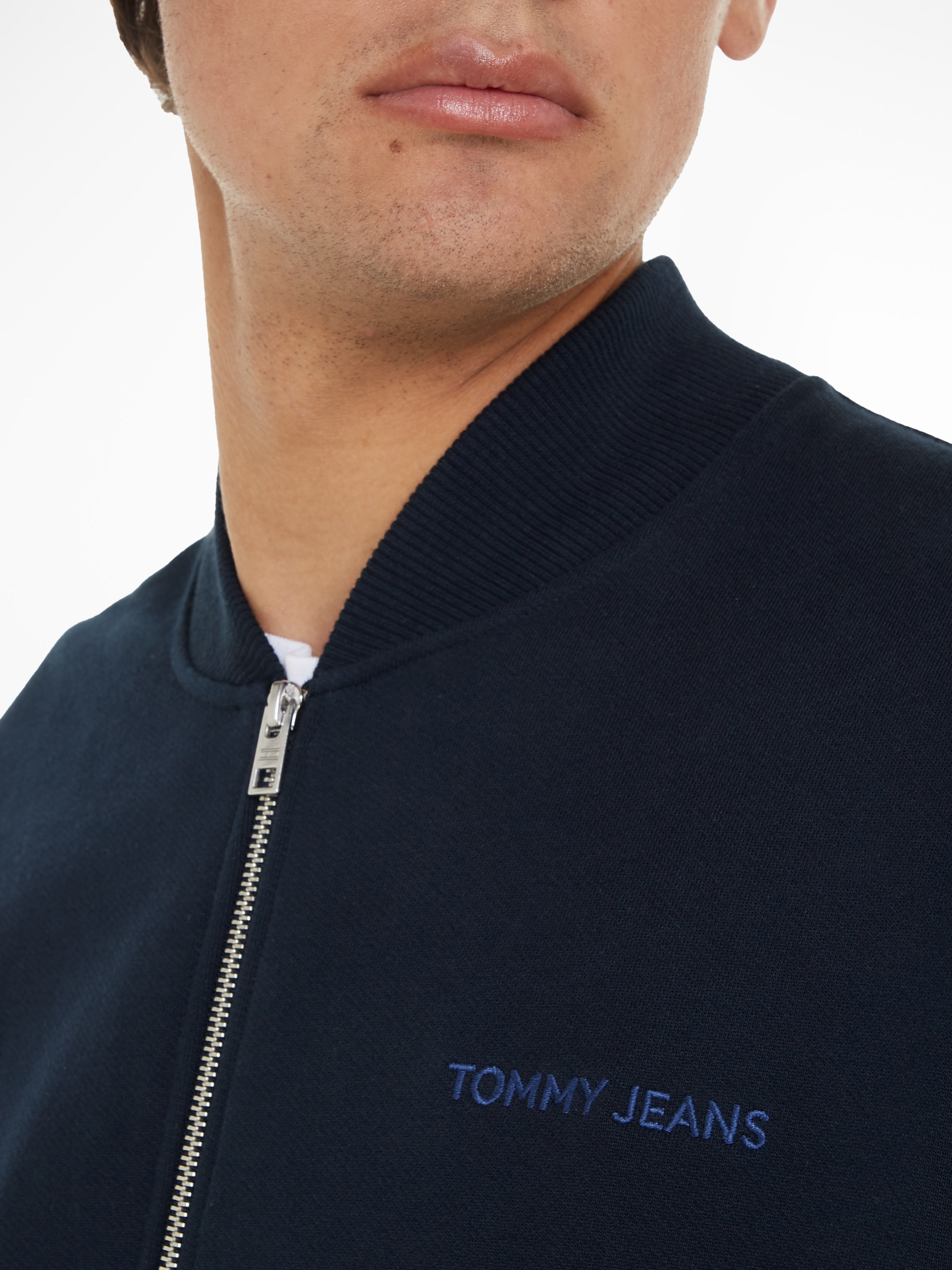 Tommy Jeans Sweater »TJM BOXY N CLSCS BOMBER EXT«, mit Reissverschluss
