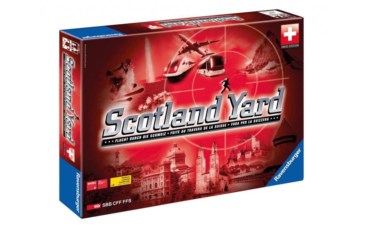 Spiel »Scotland Yard Swiss Edition«