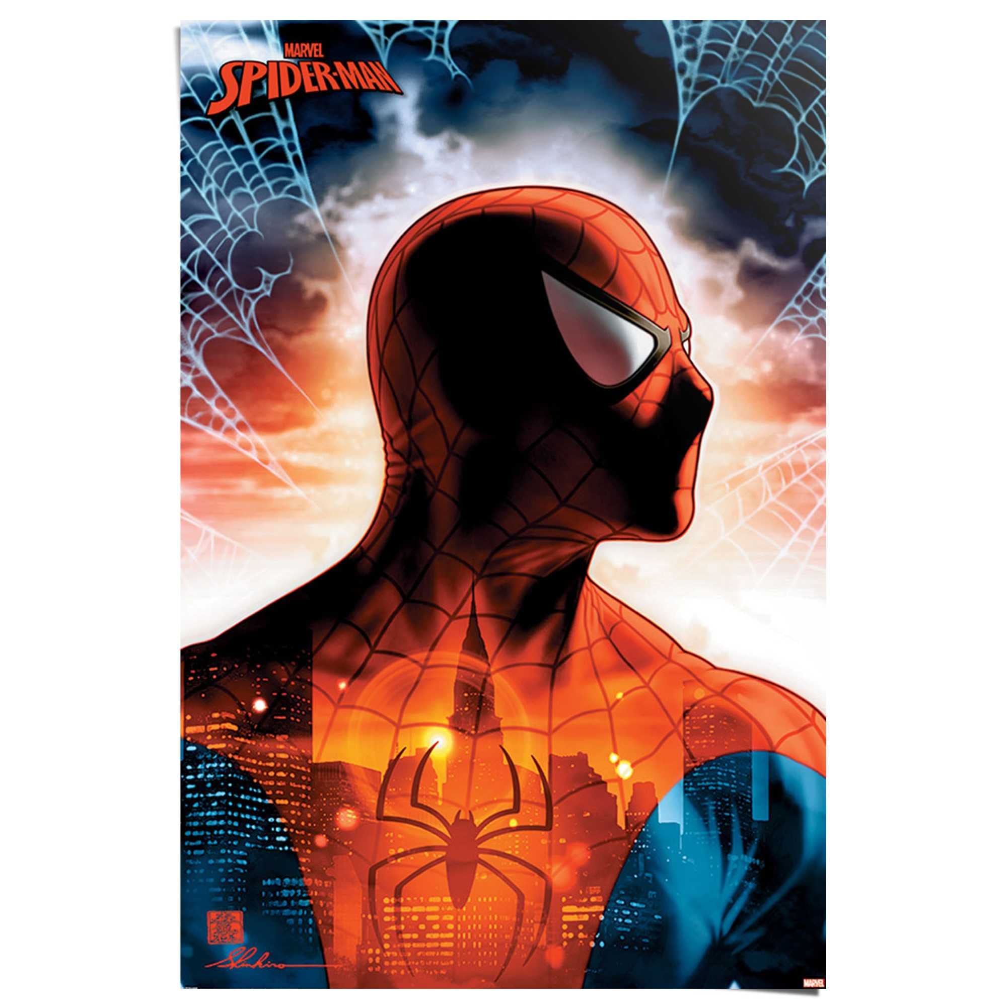 | of - shoppen »Spiderman city« the Reinders! Poster protector Jelmoli-Versand online