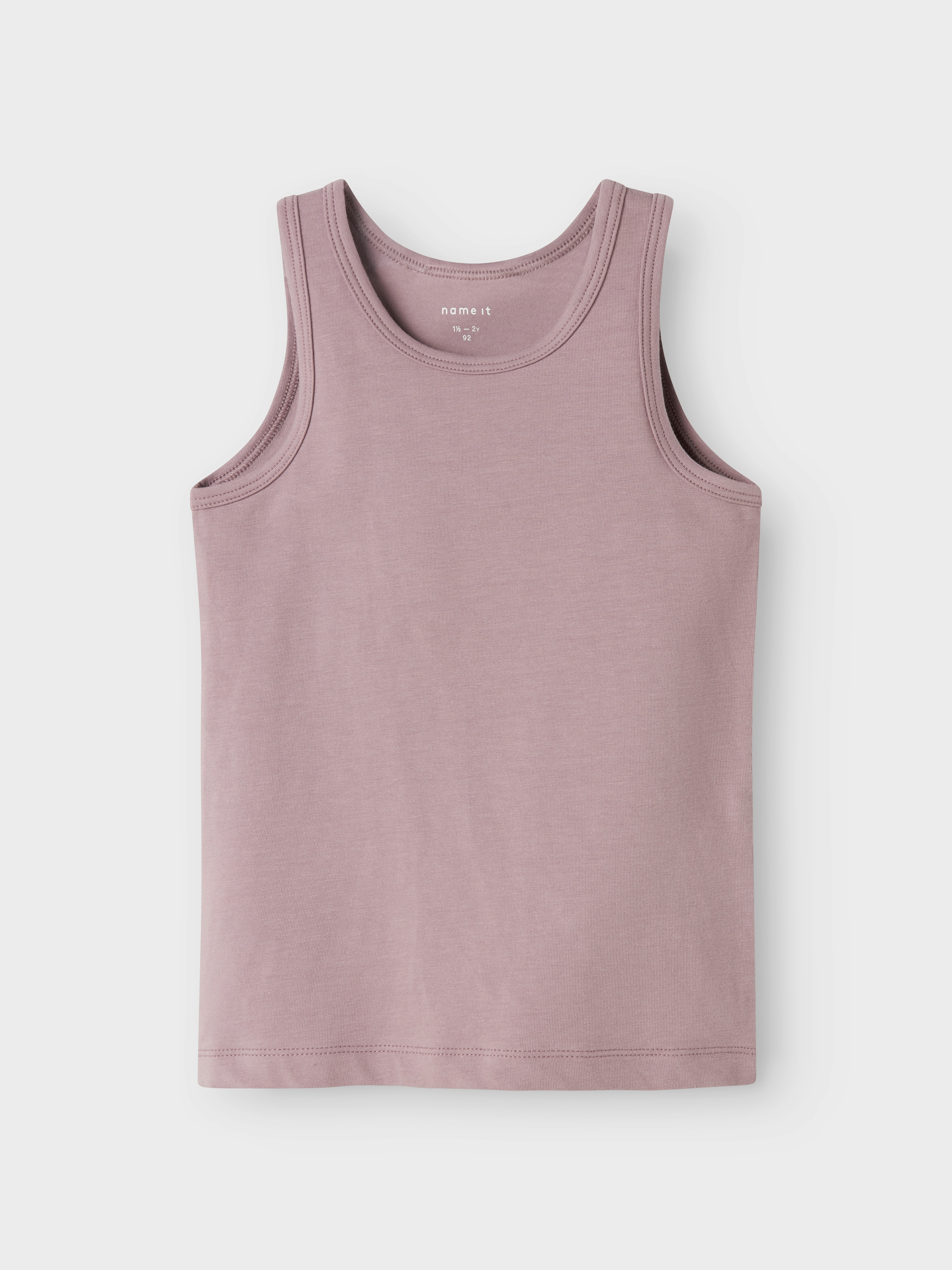 Name It Unterhemd »NMFTANK TOP 2P BARELY PINK BOW NOOS«, (Packung, 2 St.)