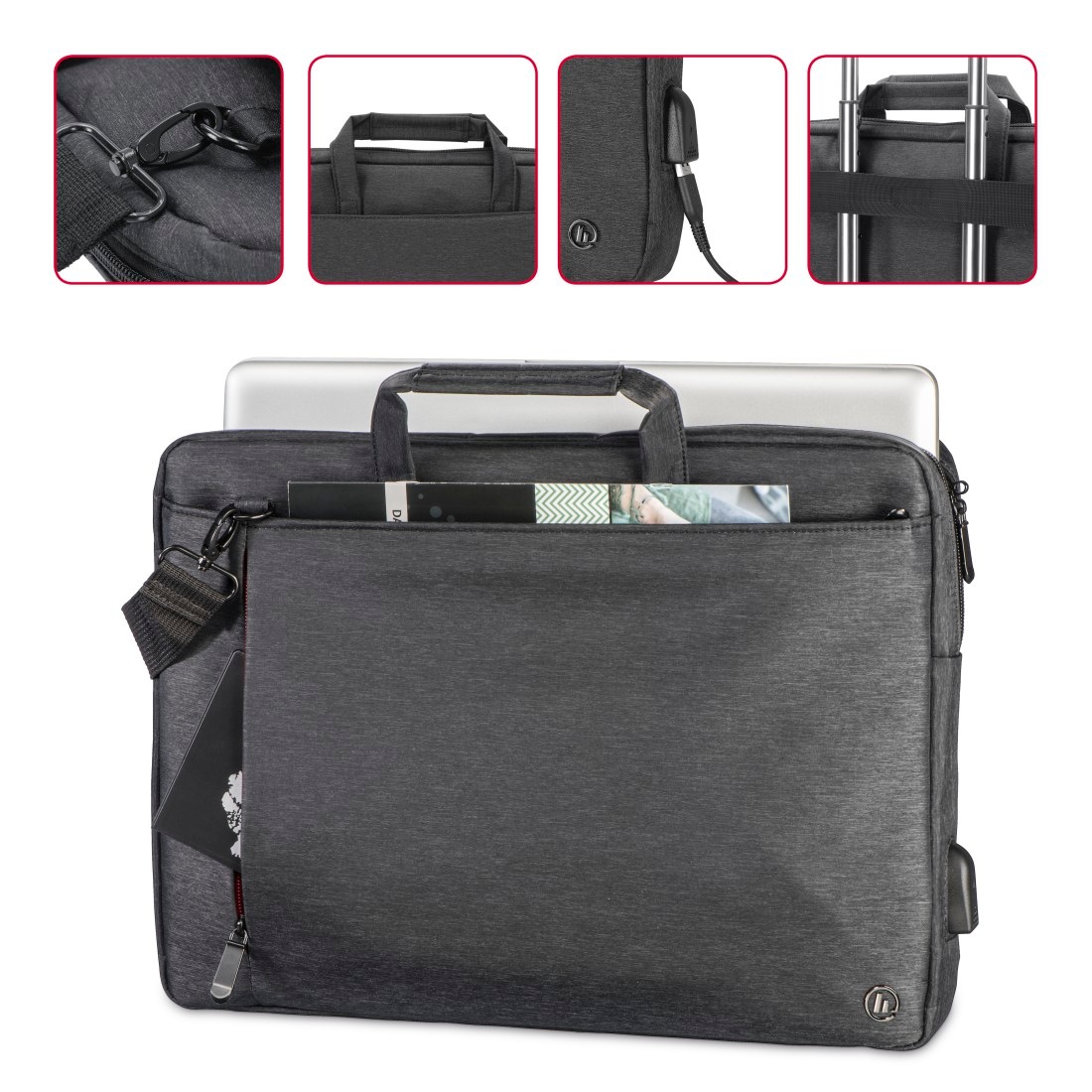 ❤ Hama Notebook kaufen »Laptop-Tasche 40cm Jelmoli-Online Laptoptasche Schwarz bis Tasche« 15,6\