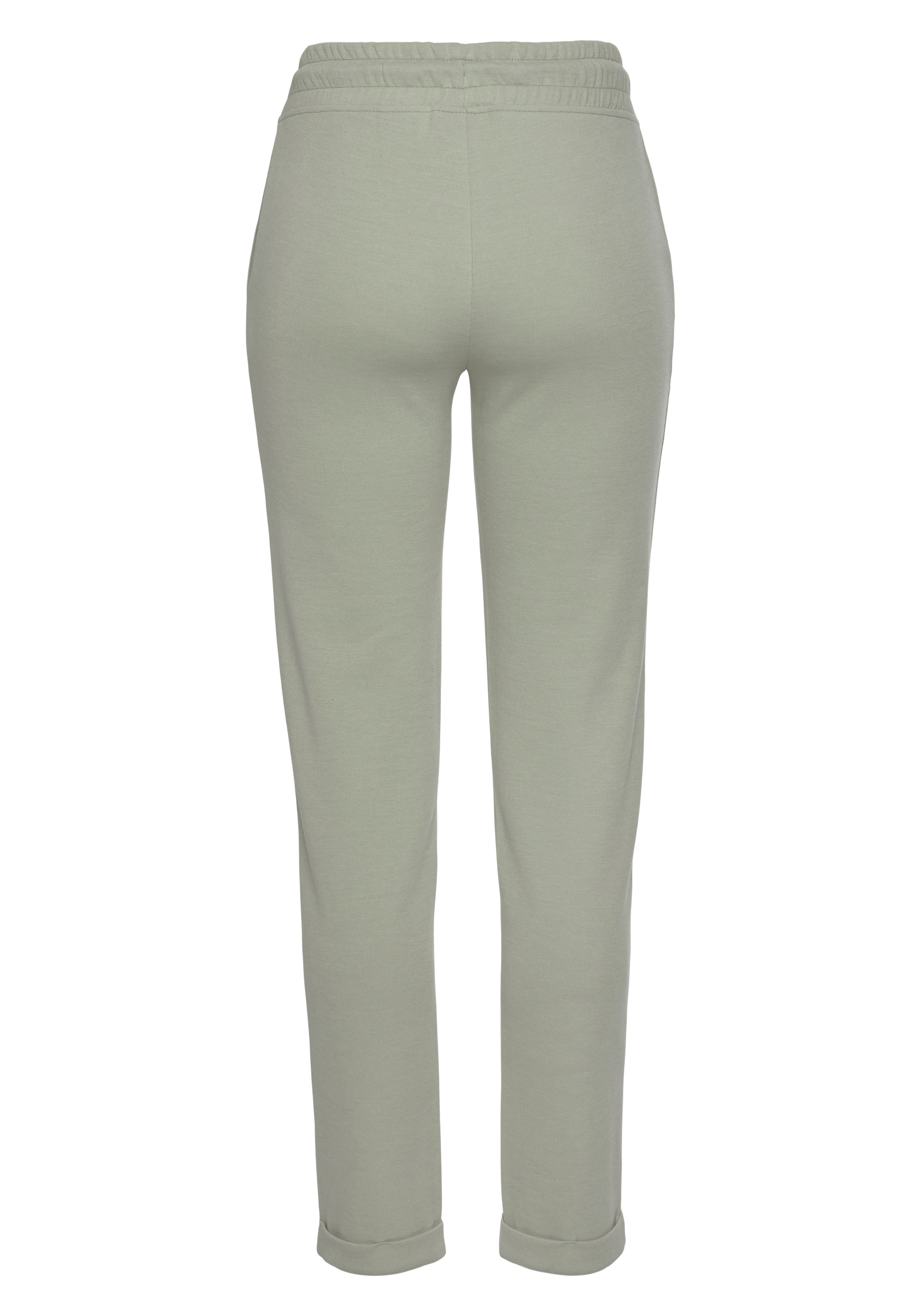 H.I.S Sweathose, Schlupfhose mit kleinem Aufschlag am Saum, Loungewear