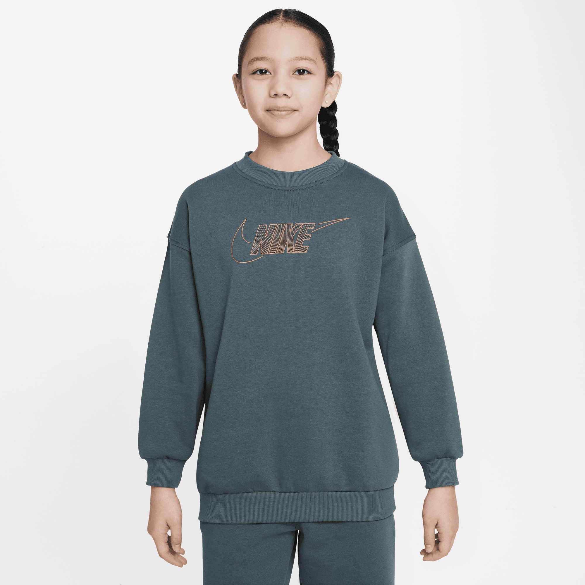 Nike Sportswear Sweatshirt »CLUB FLEECE BIG KIDS' (GIRLS') CREWNECK TOP«