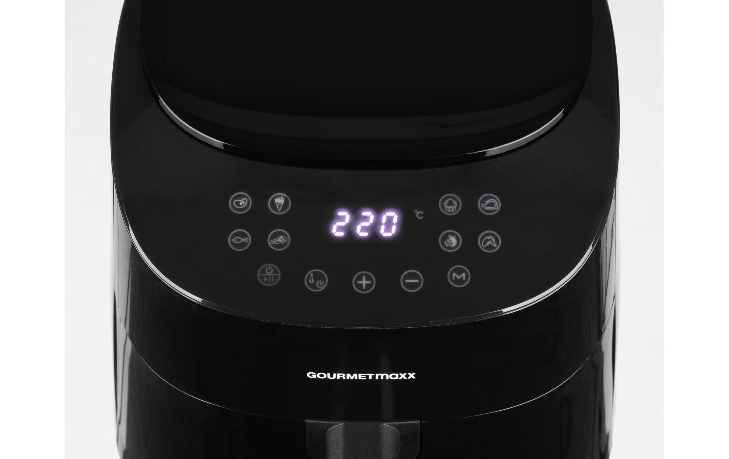 GOURMETmaxx Heissluftfritteuse »Digital Schwarz«, 1450 W