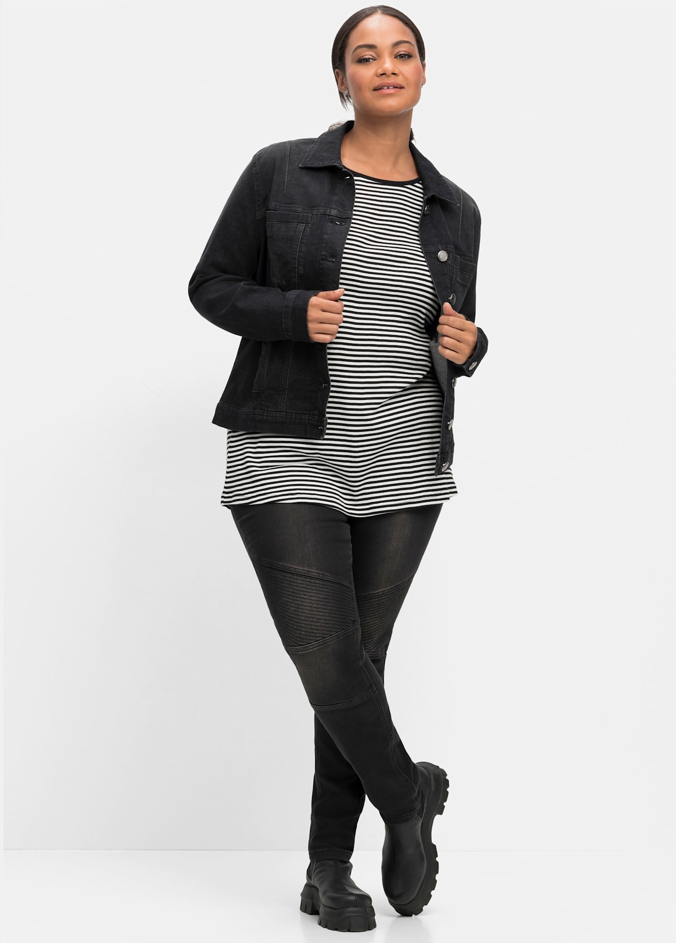 Sheego Jeansjacke