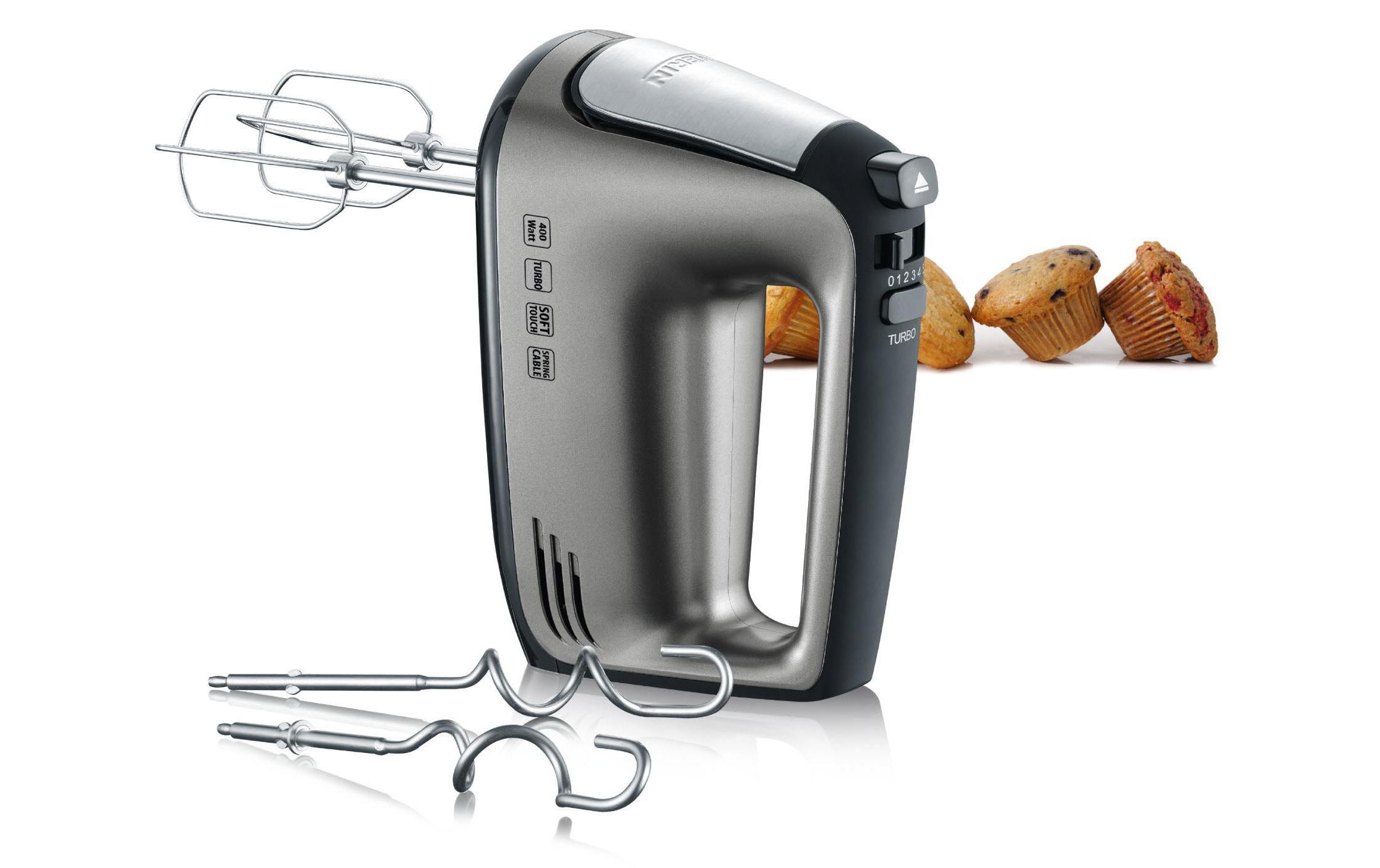 Severin Handmixer »HM 3832 Grau Schwarz«, 400 W