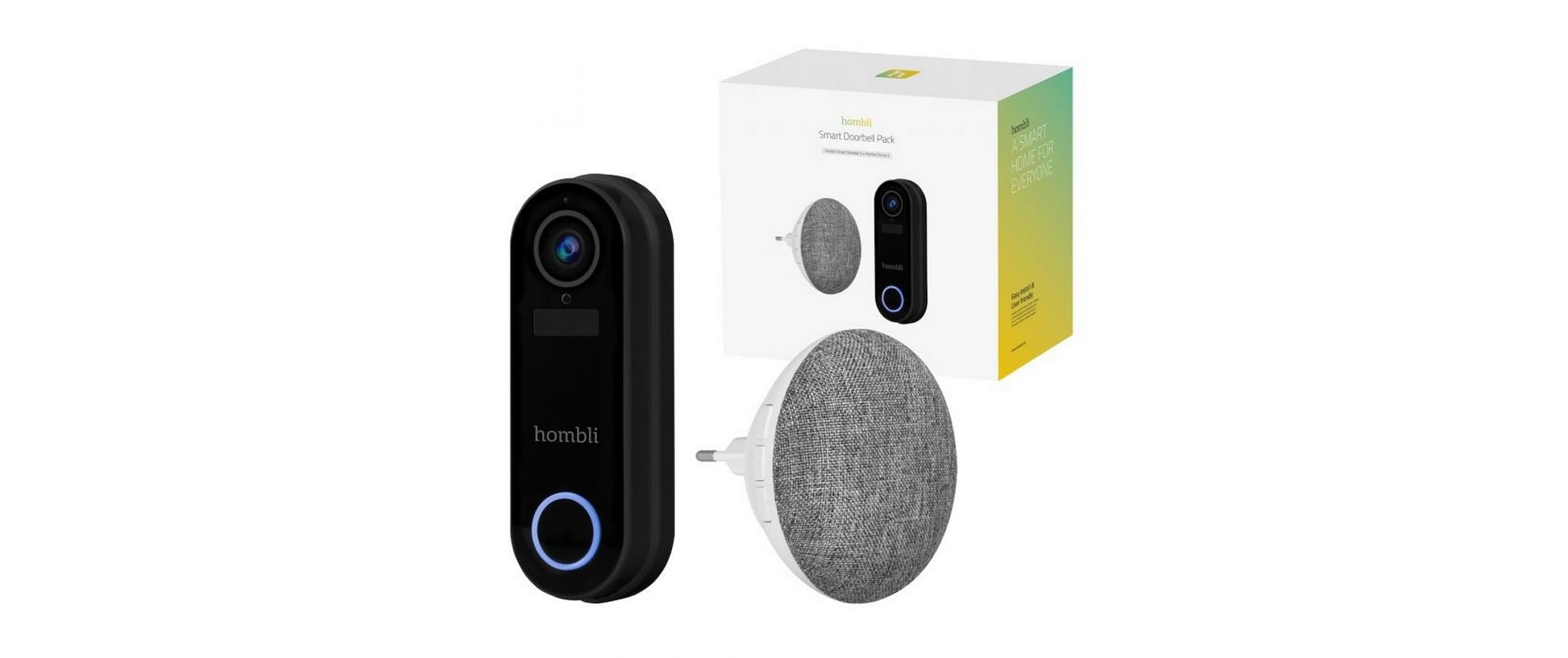 Smart Home Türklingel »hombli Smart Pack Schwarz«